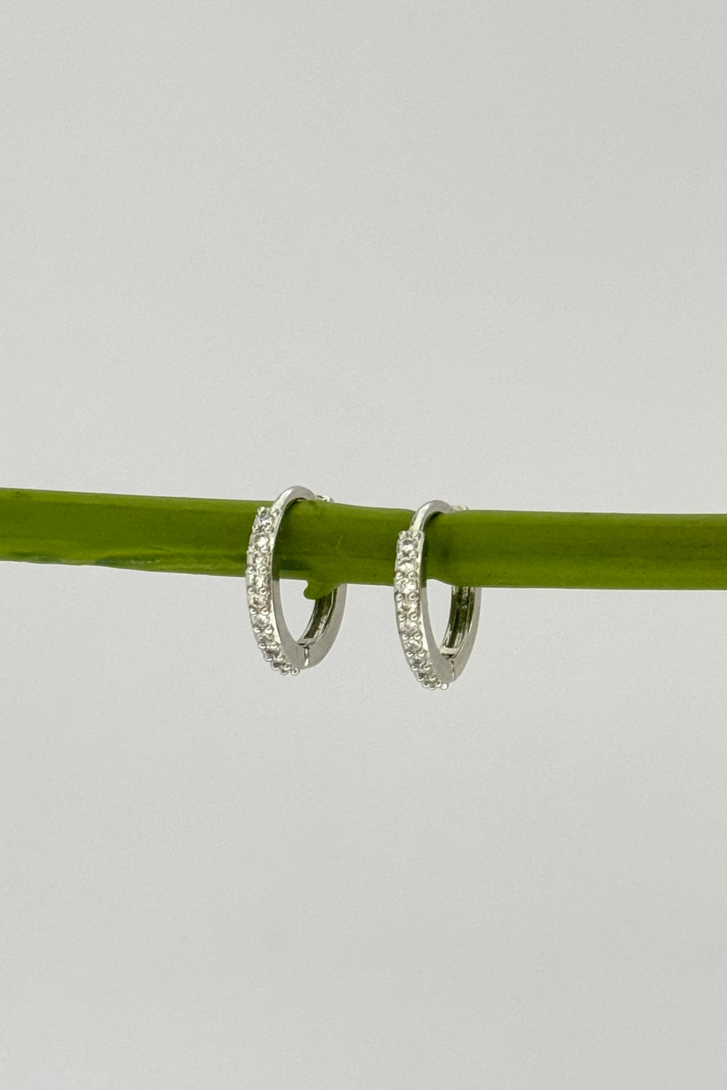 Mini Silver Küpe