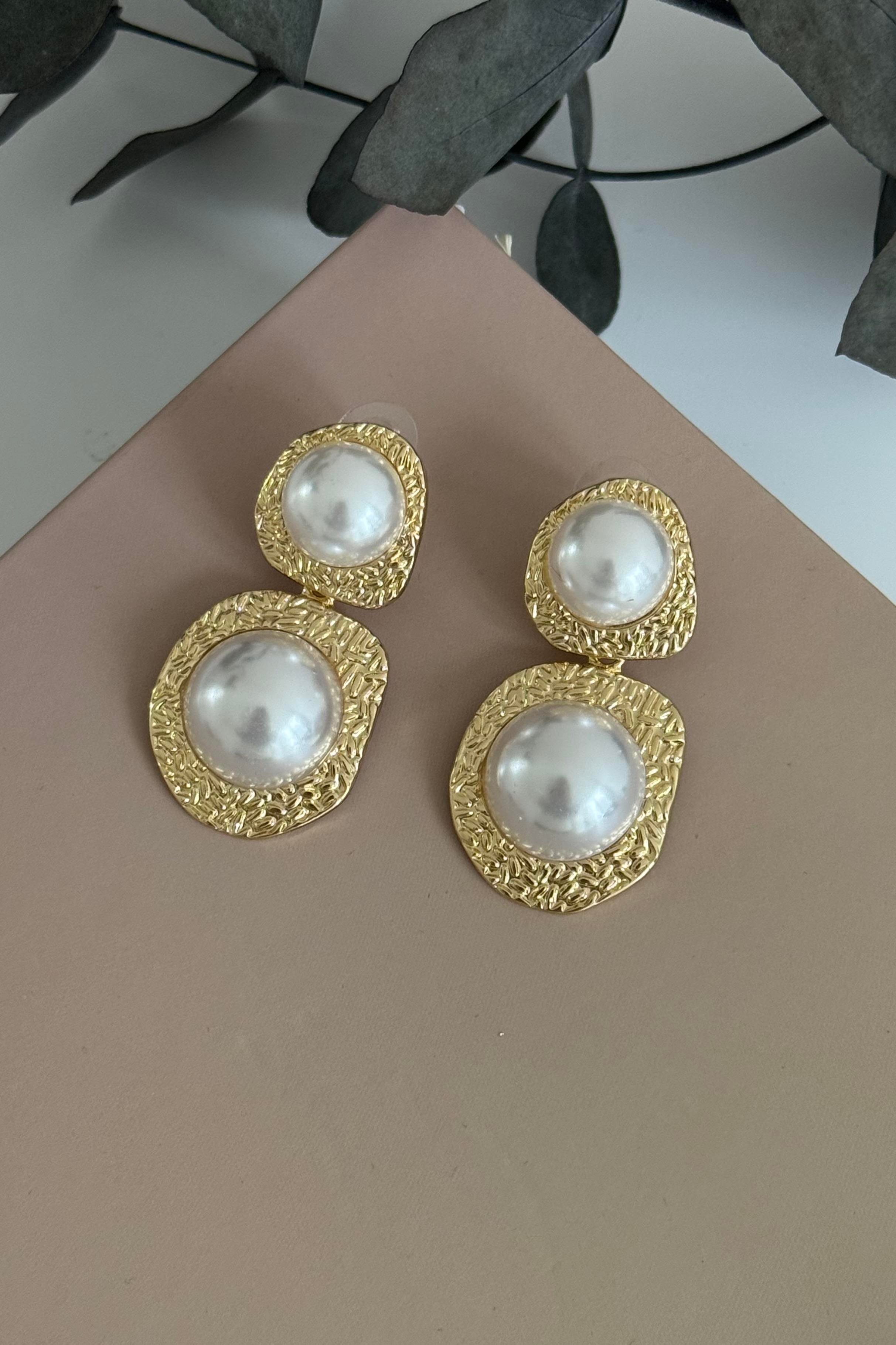 Molten Pearl Küpe