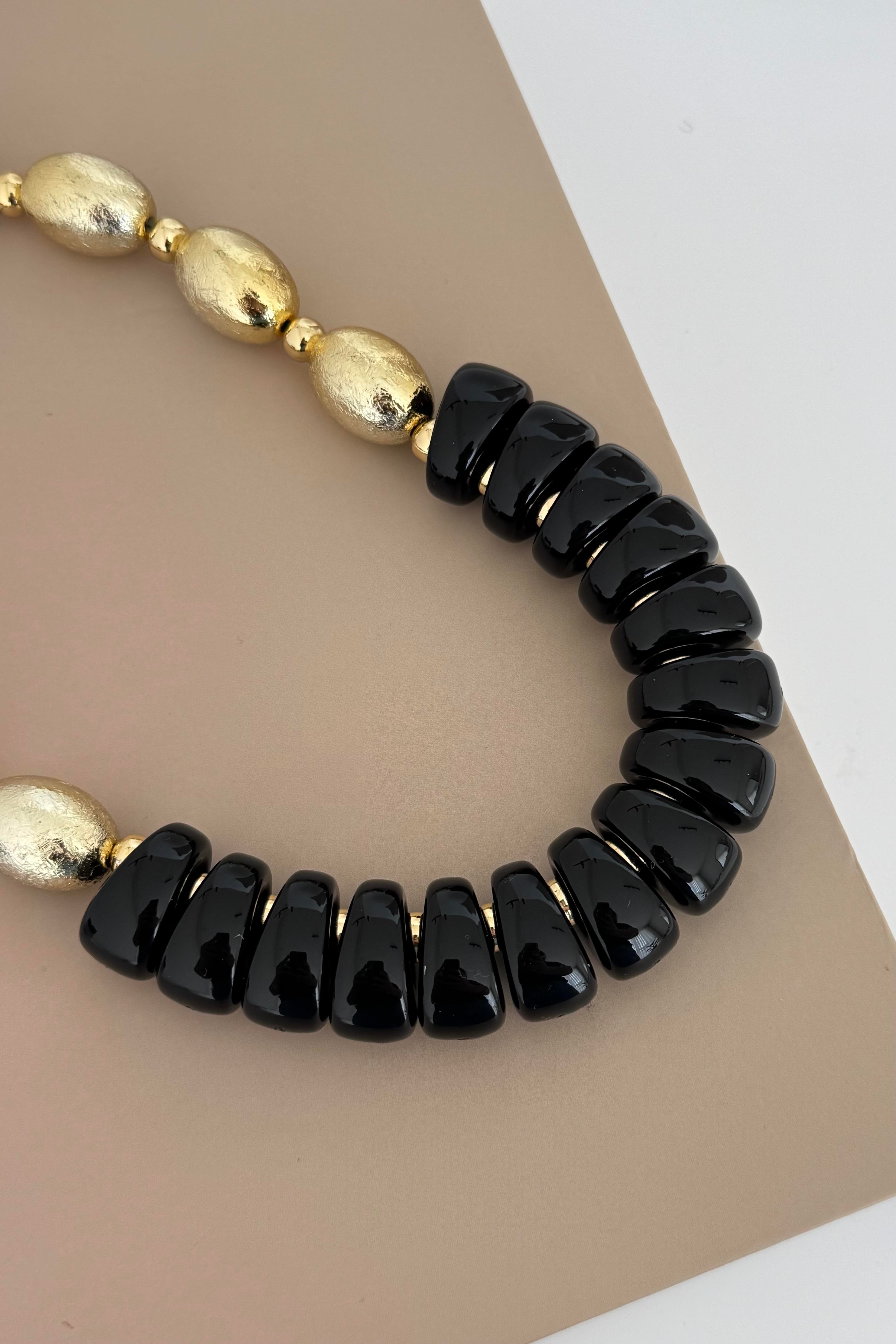 Myran Black Kolye