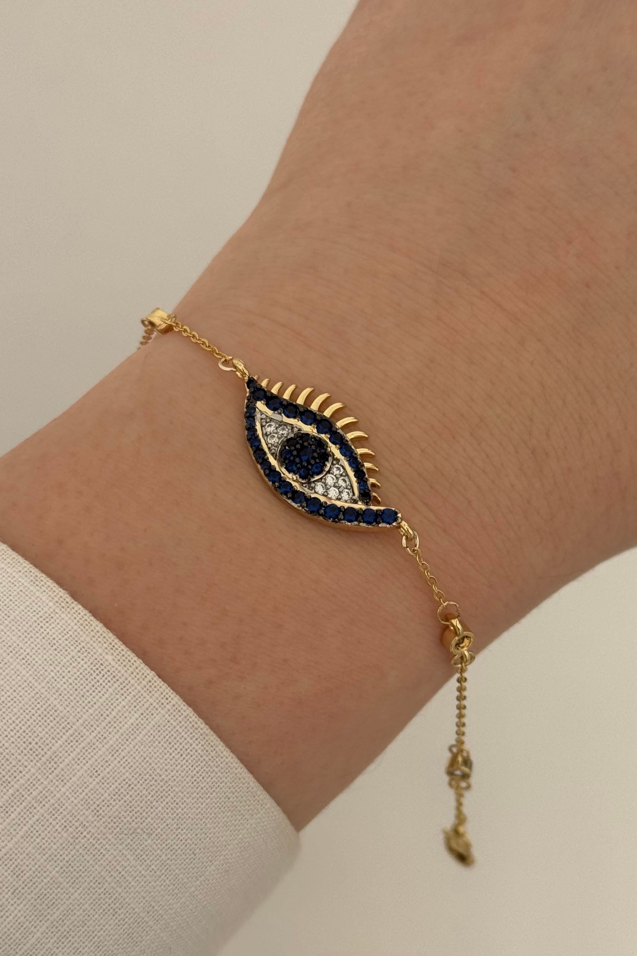 Navy Eye Bileklik