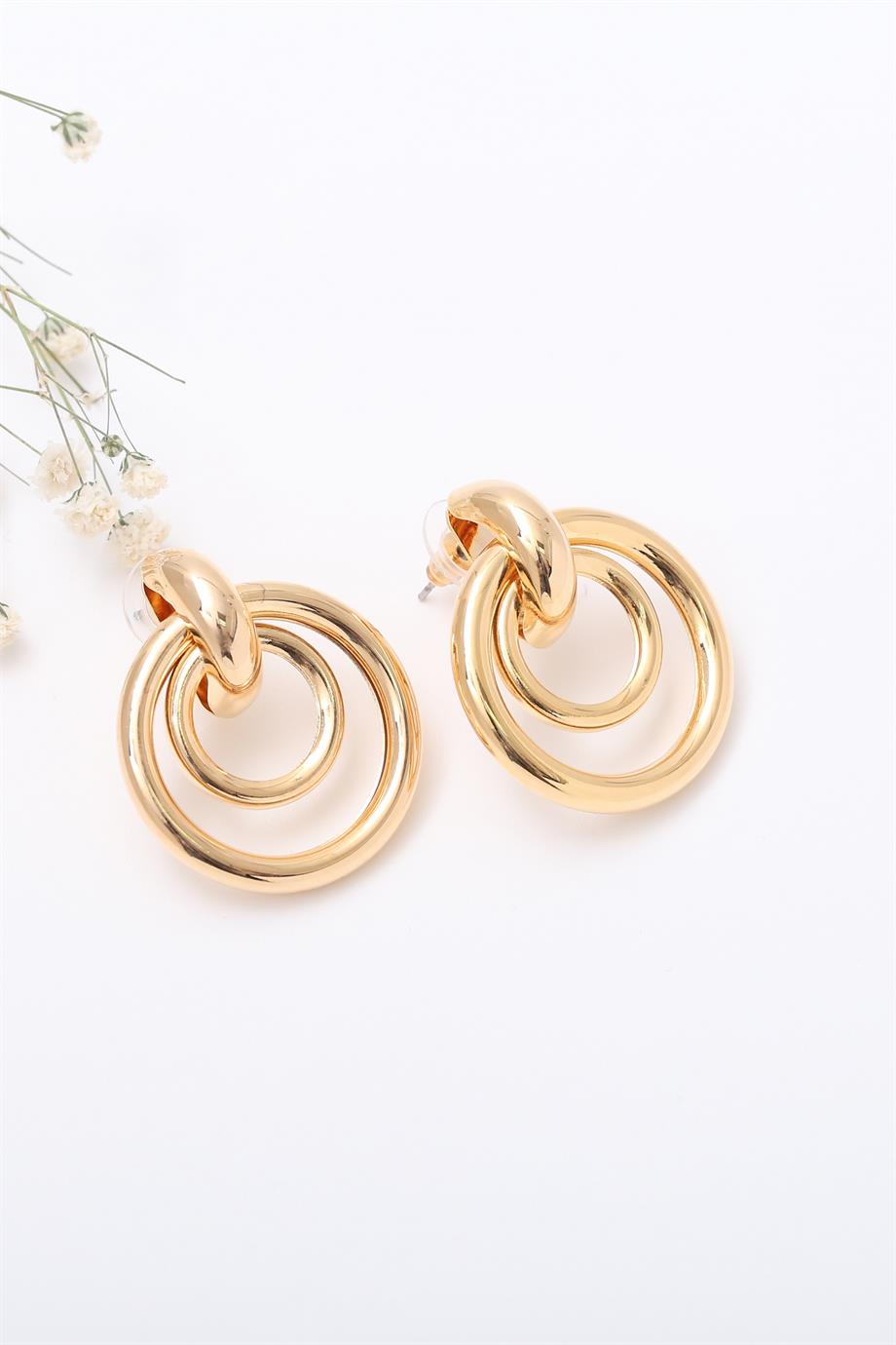 Nixie Gold Küpe