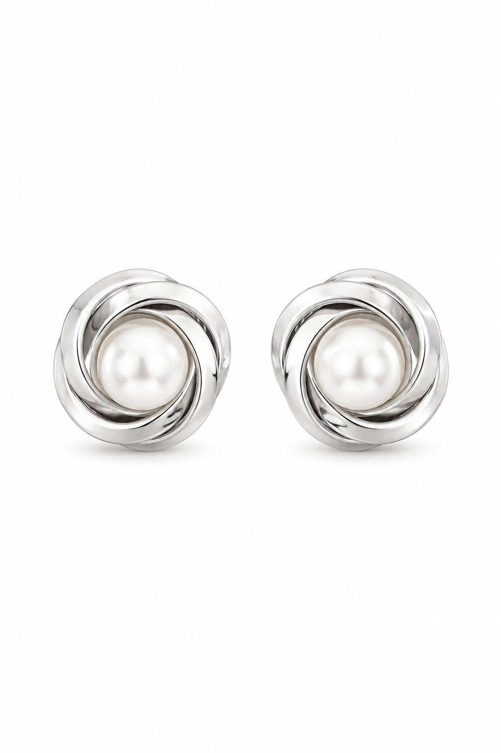 Pearle Silver Küpe