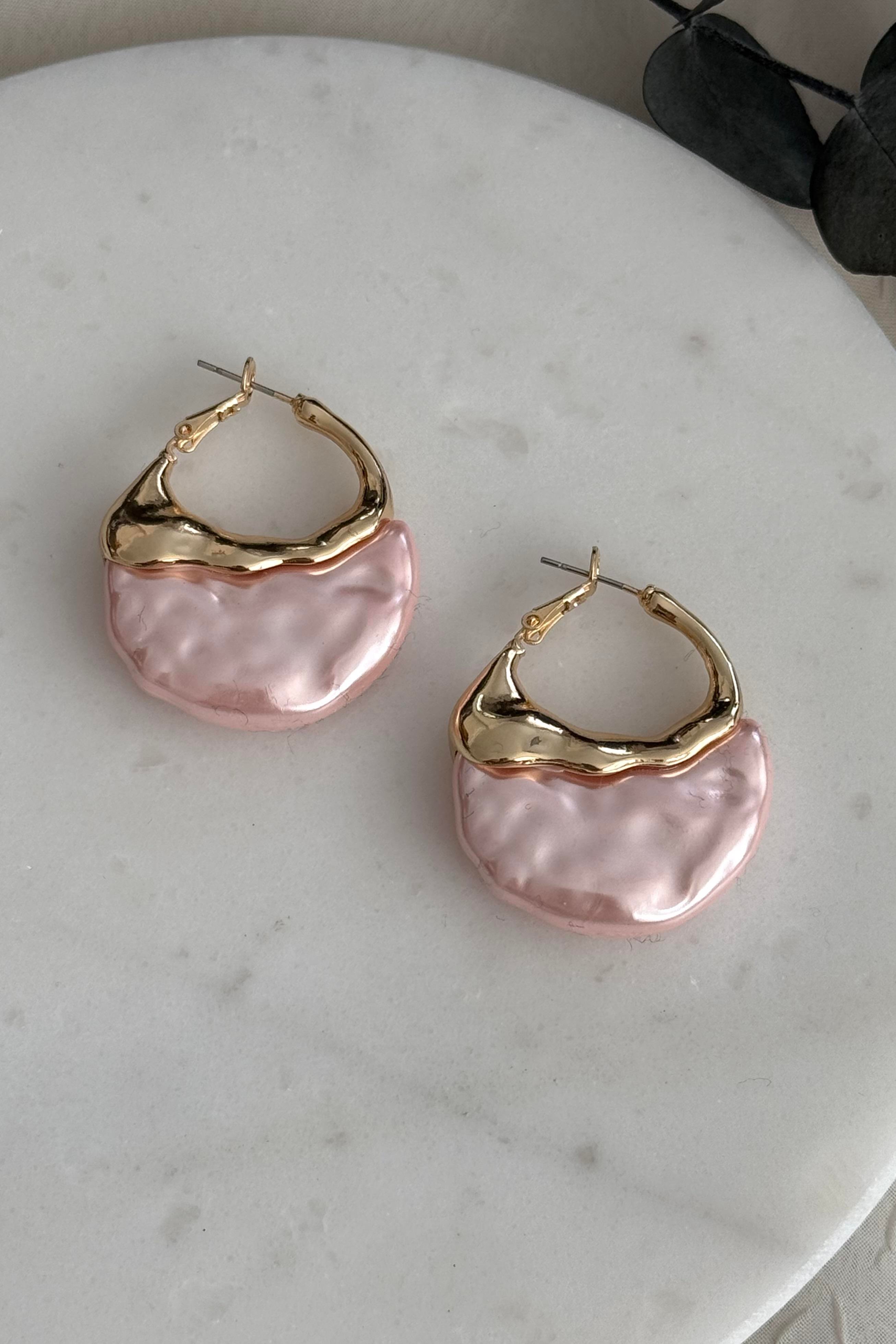Pink Küpe