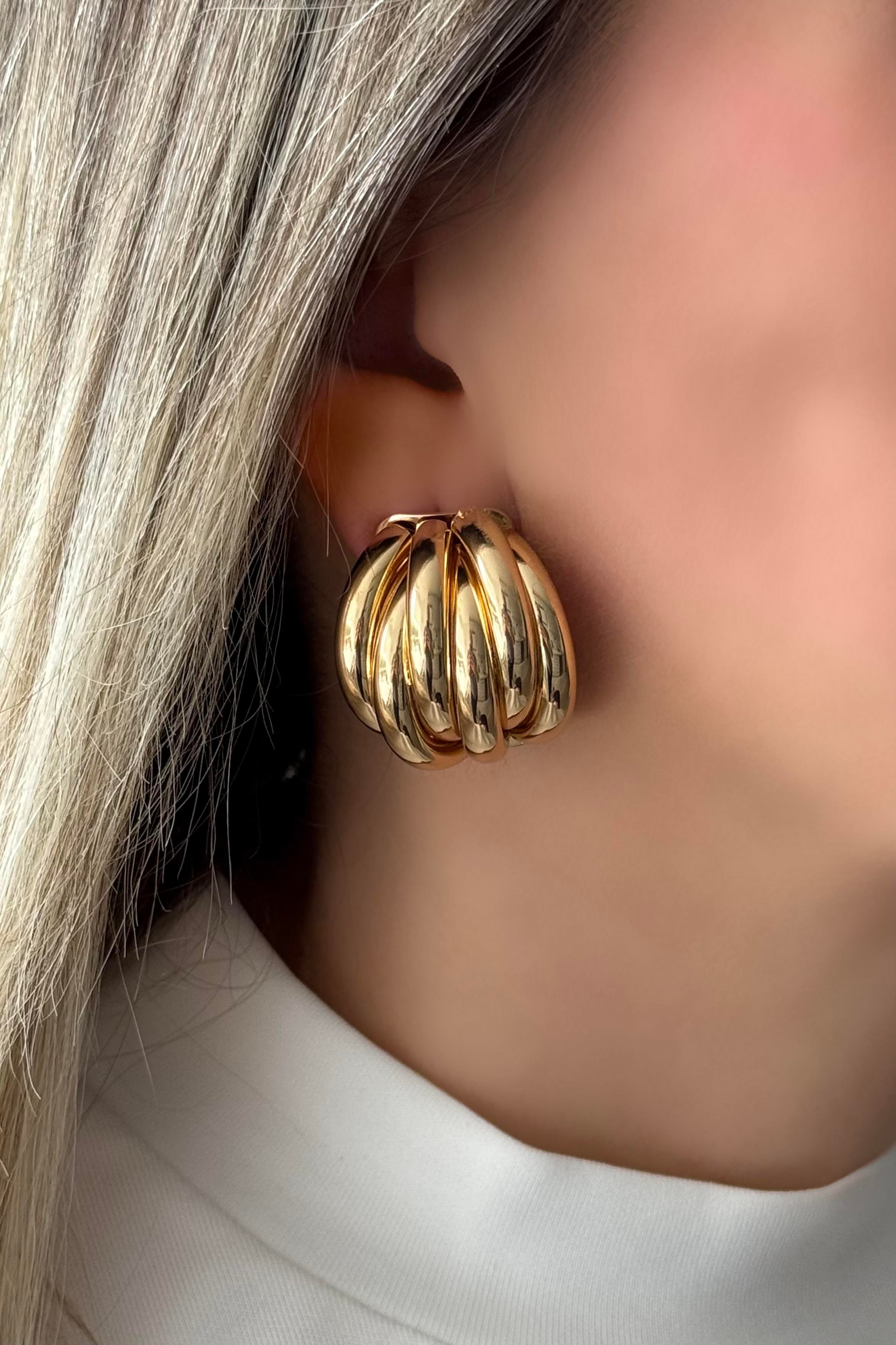 Remy Gold Küpe