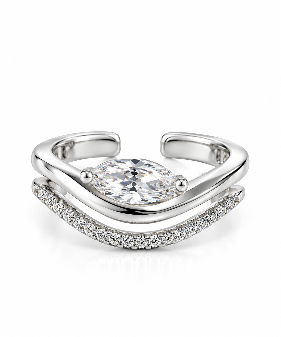 Rift Silver Yüzük