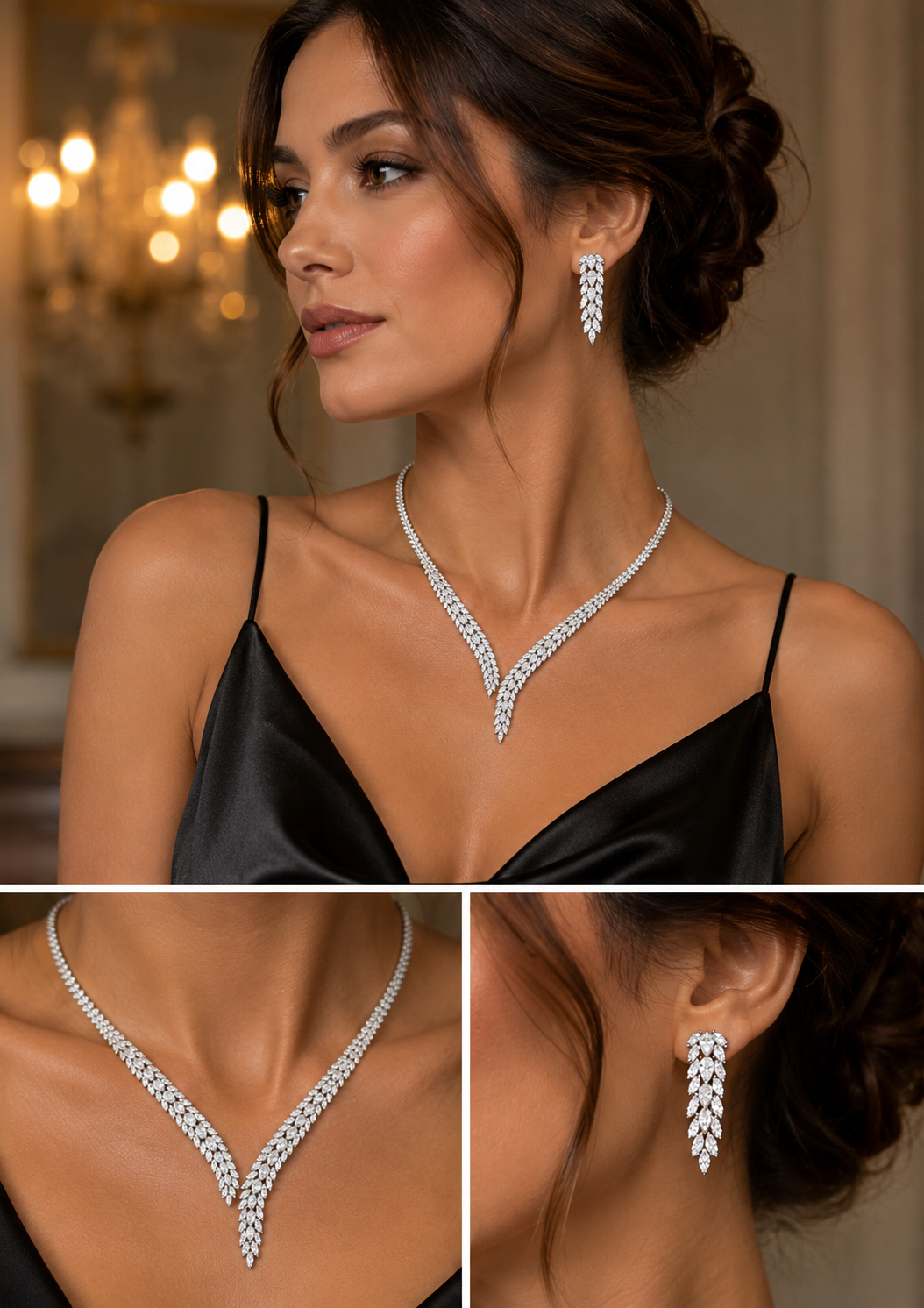Seraphine Kolye-Küpe Set