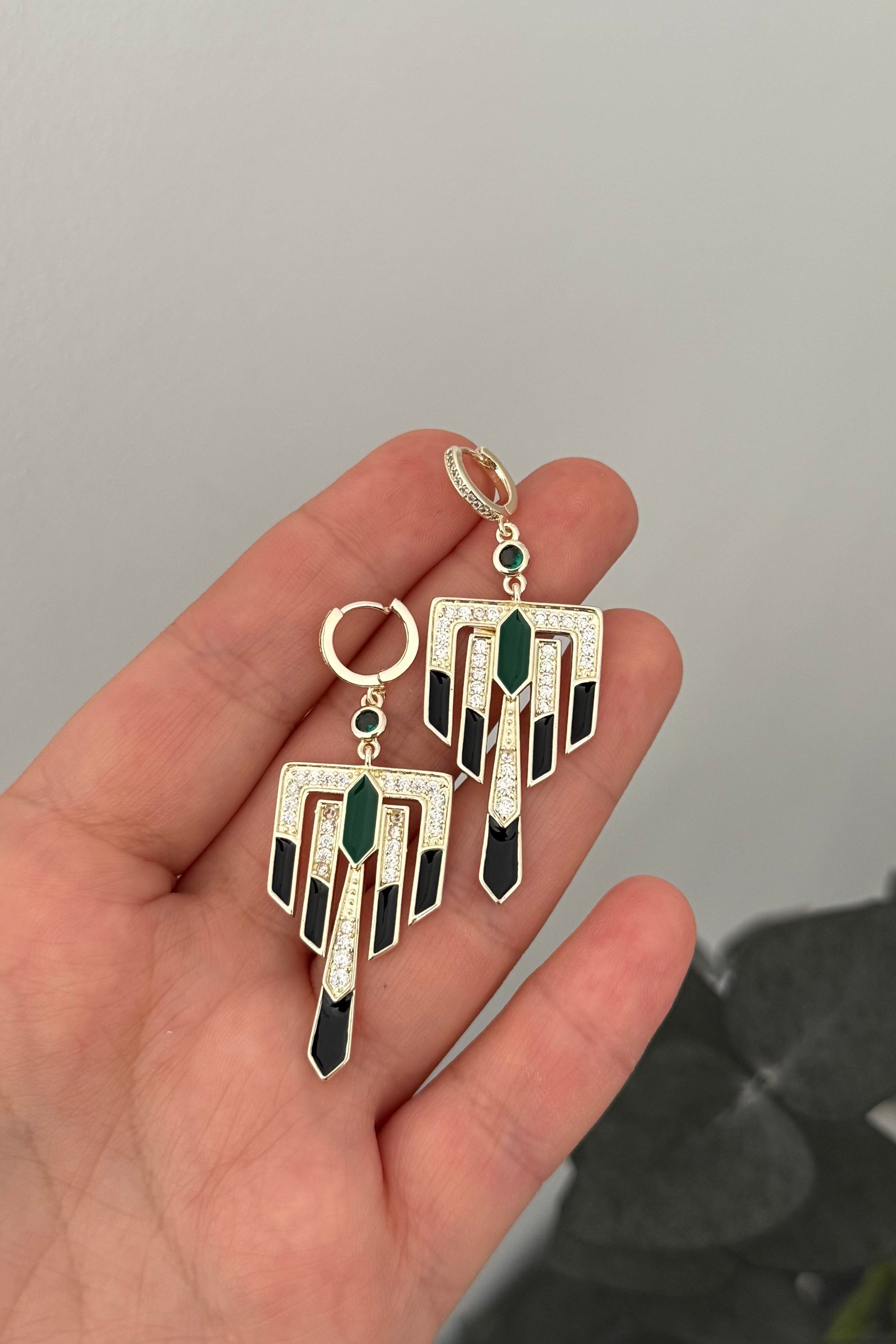 Sia Green Küpe