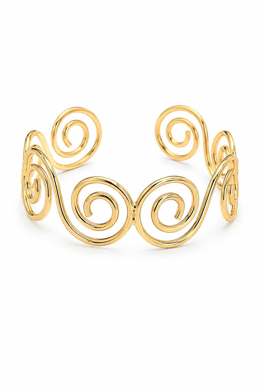 Spiral Motifli Pazu Kelepçe