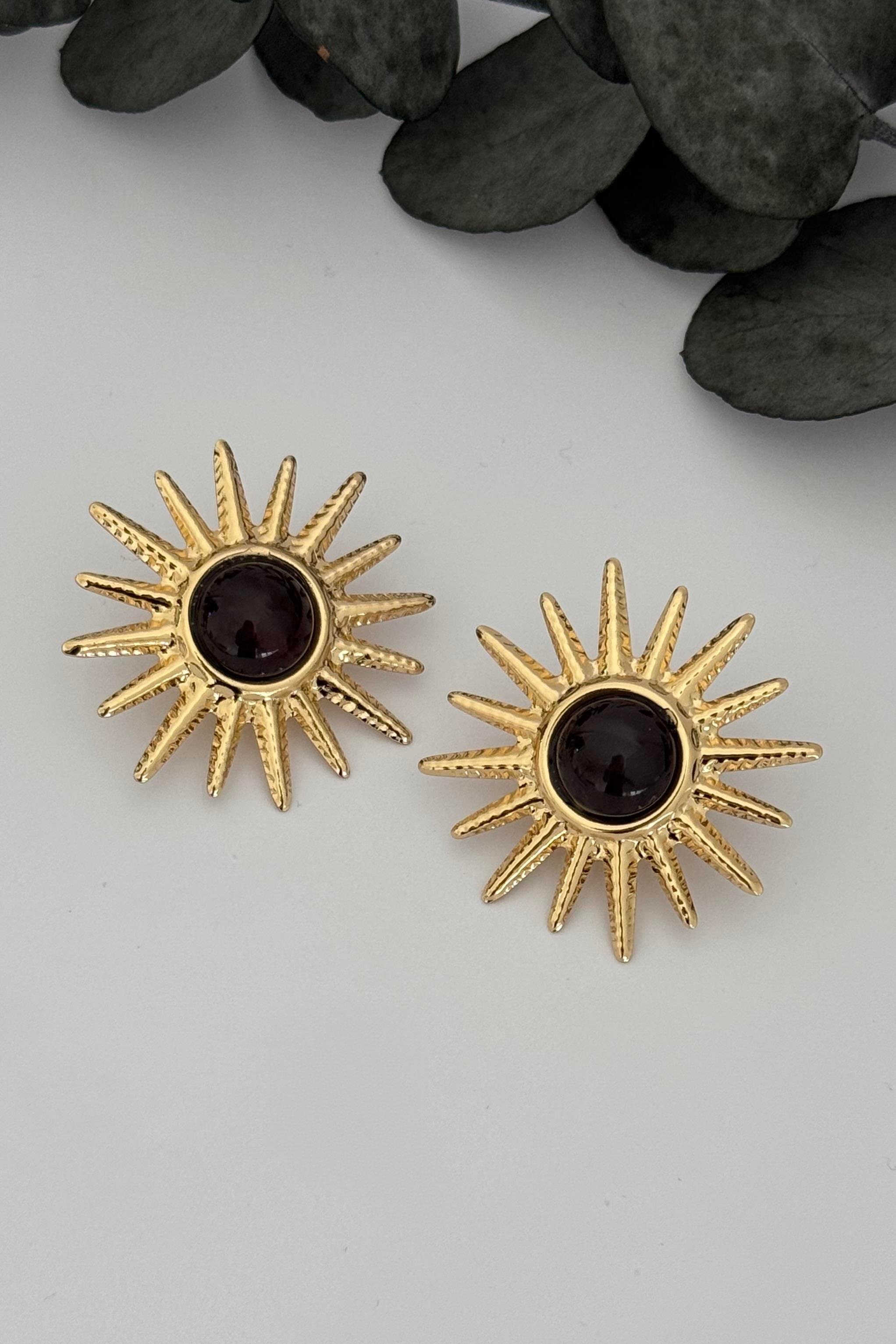 Sunny Black Küpe