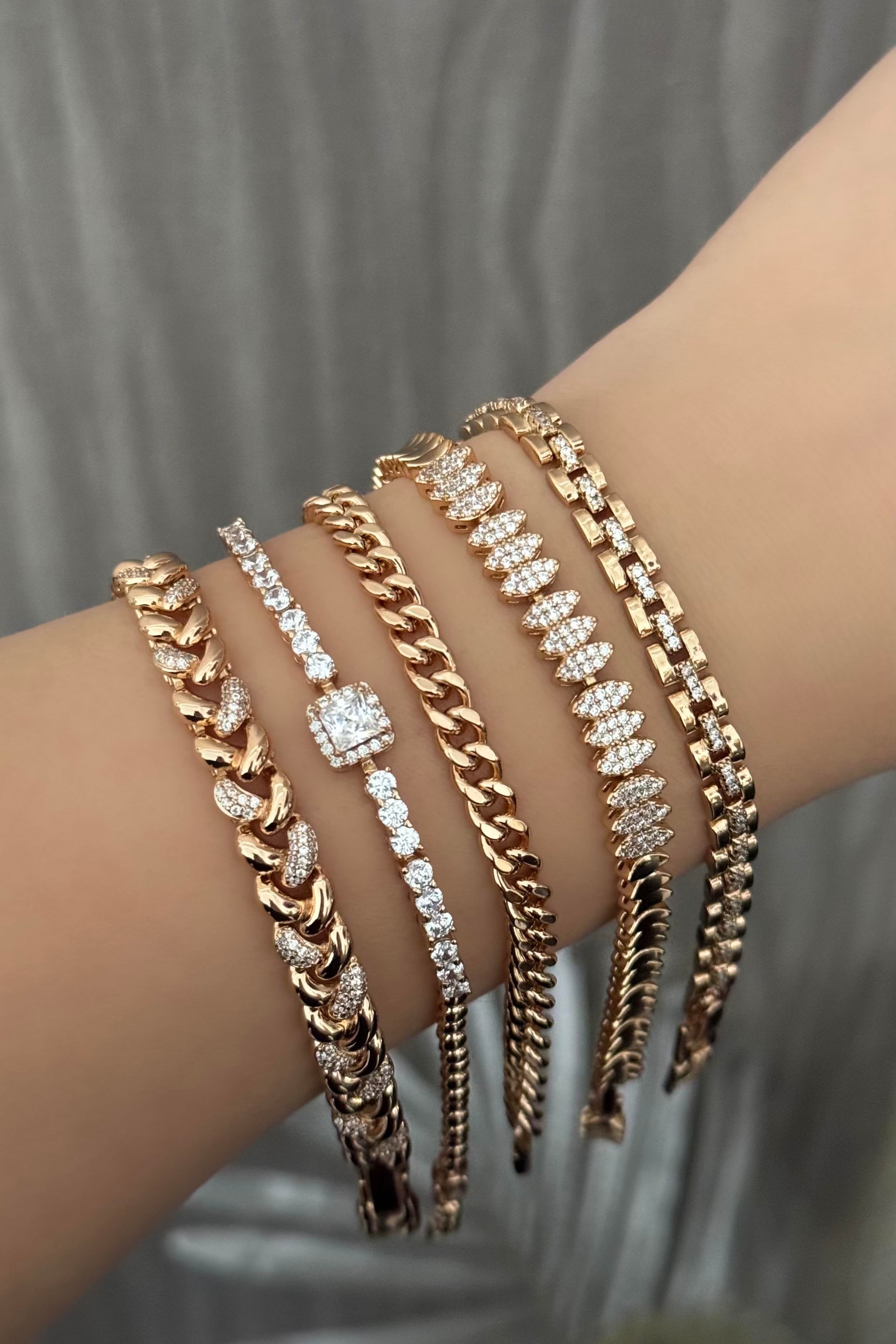 Taşlı Vip Seri Bileklik