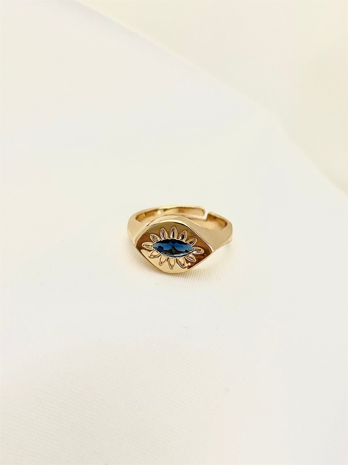 The Blue Eye Yüzük Gold
