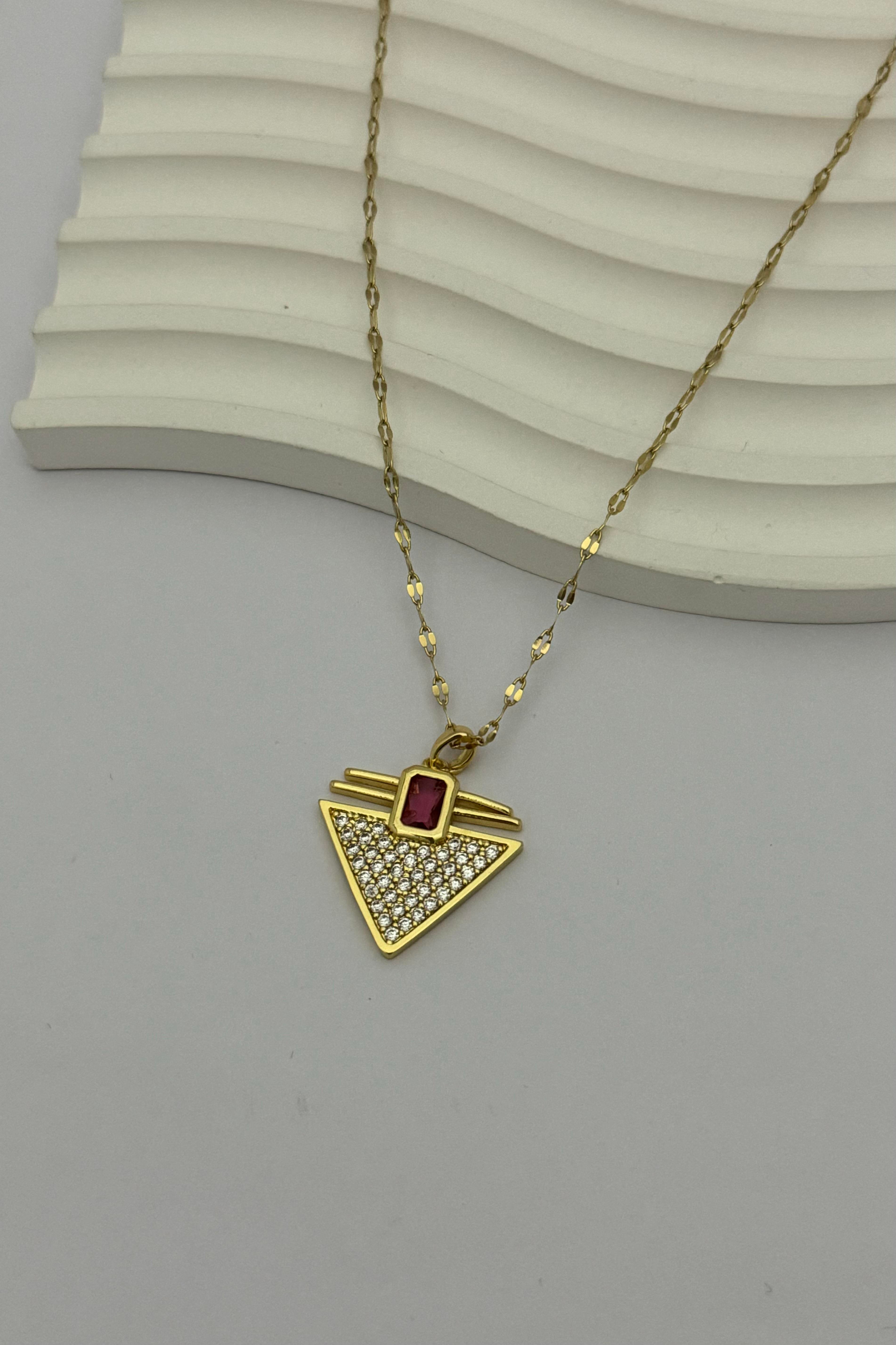 Triangle Bord Kolye