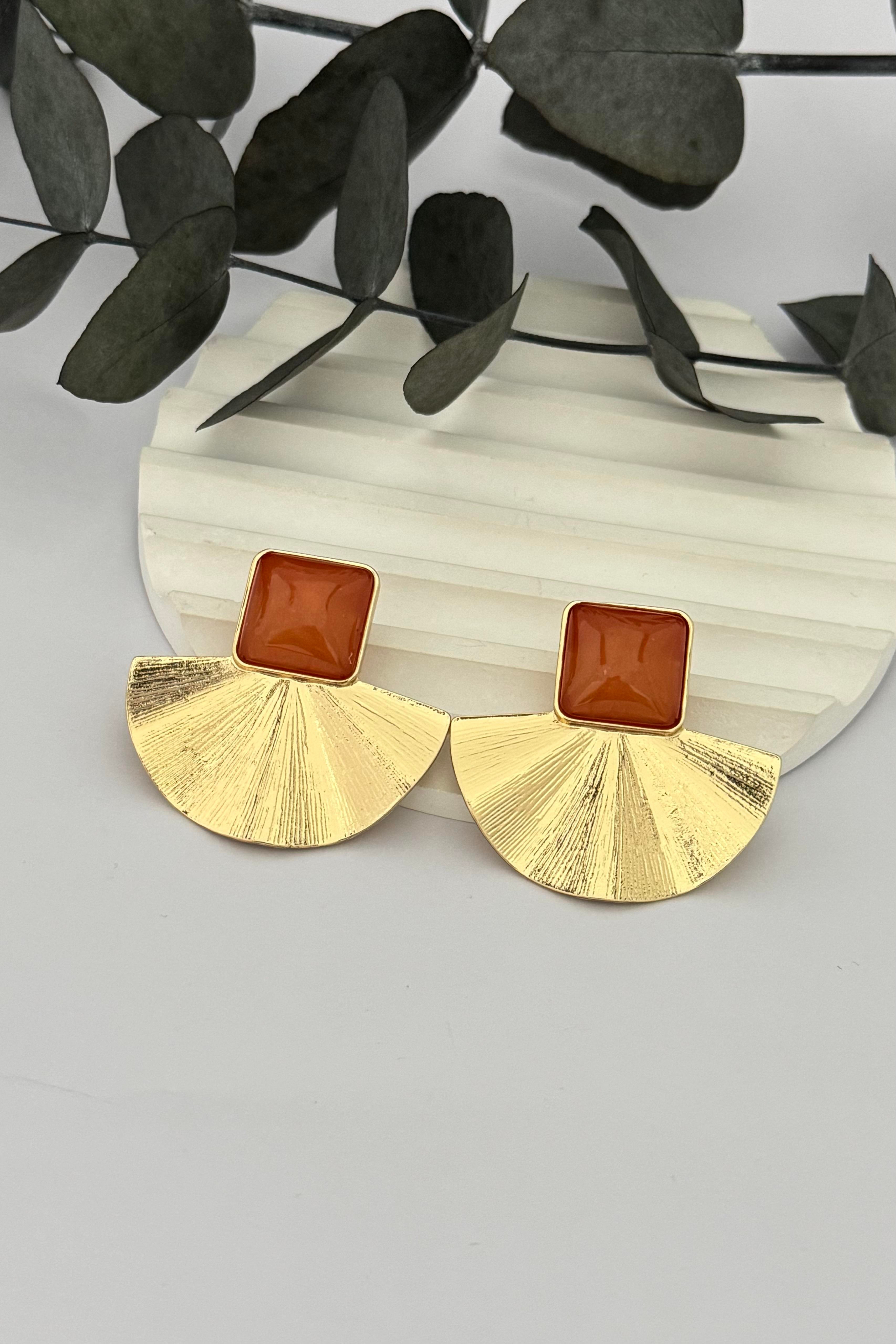 Vea Orange Küpe