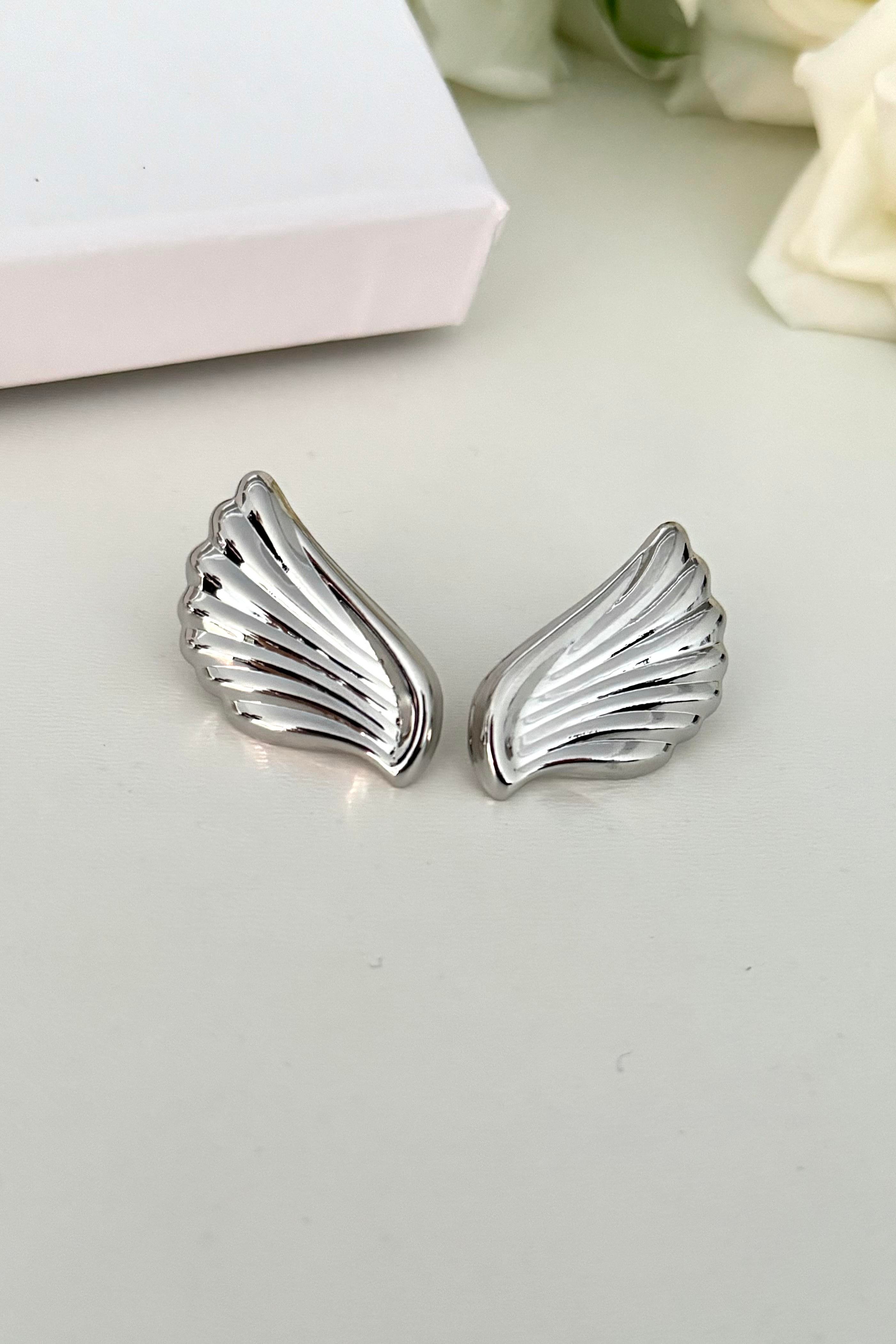Wing Silver Küpe