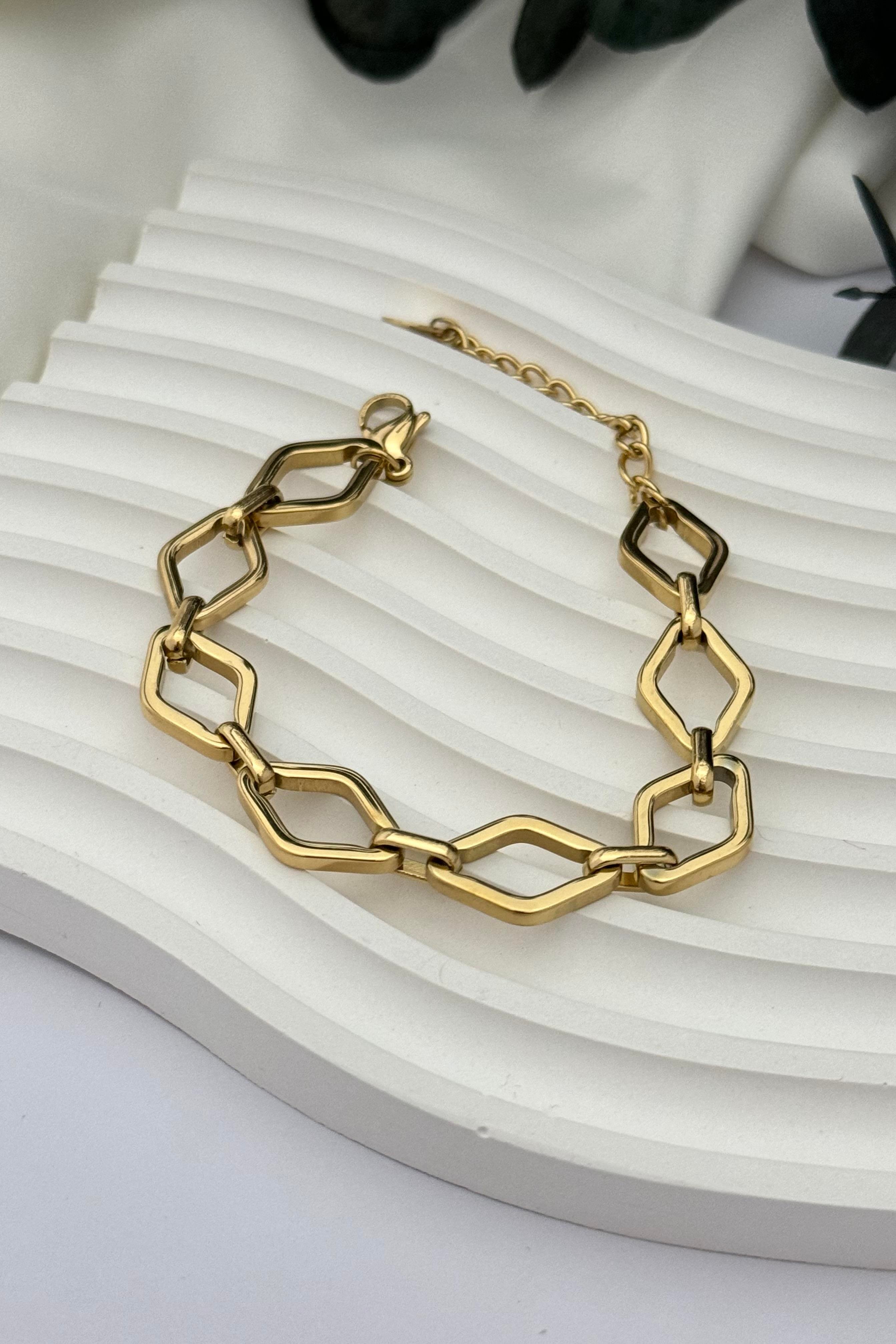 Zincir Çelik Bileklik