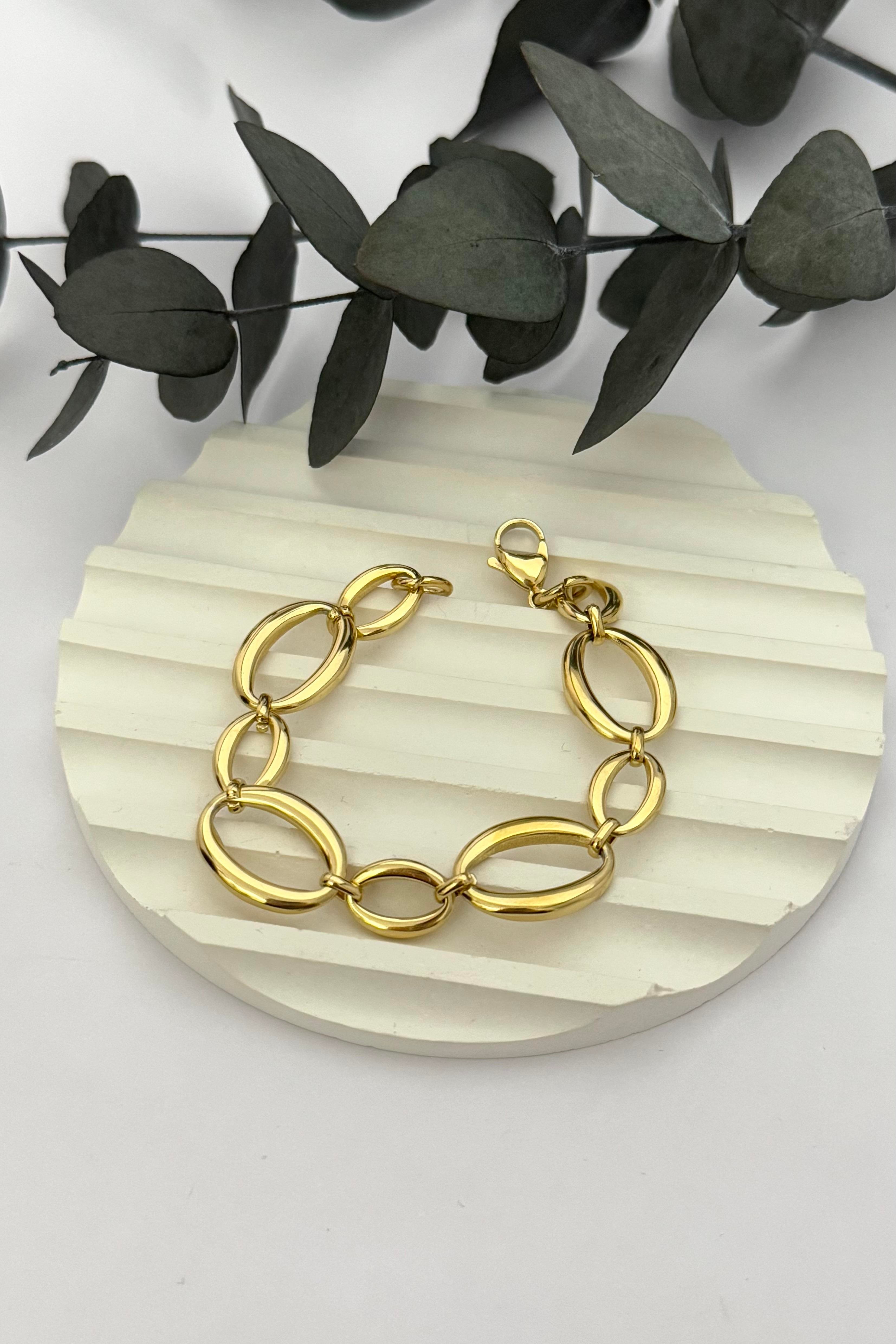 Zincir Çelik Bileklik