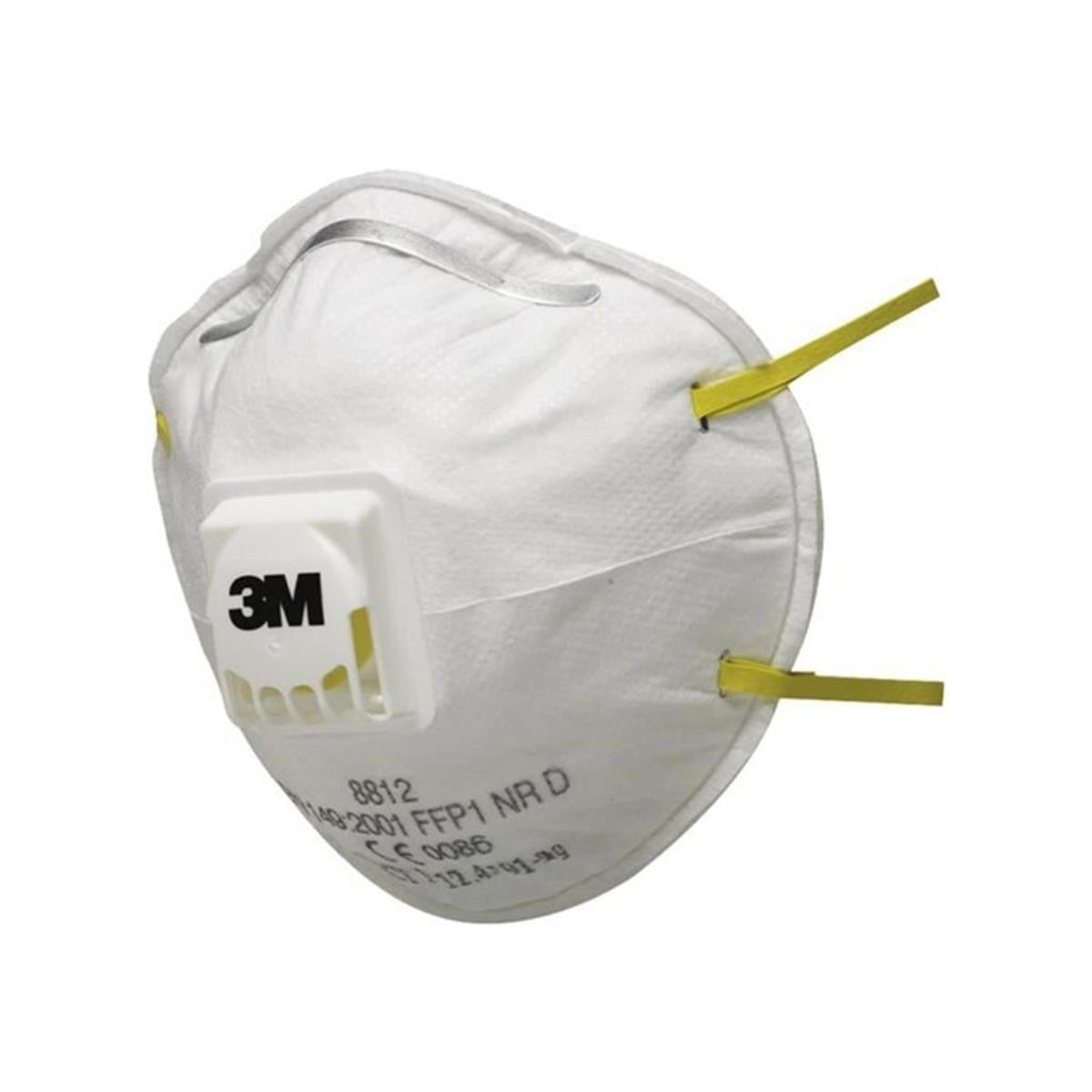 1 Adet - 3M 8812 Ventilli Toz Maskesi FFP1