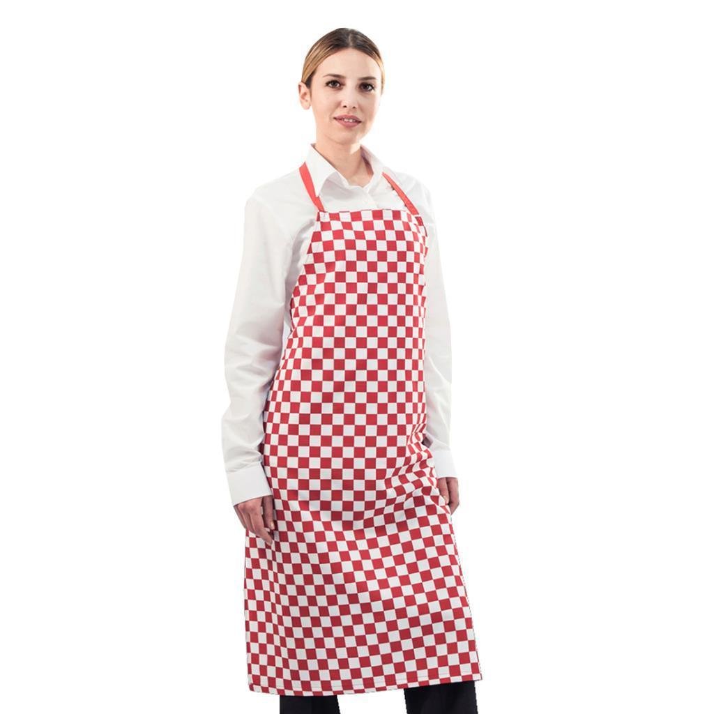 Desenli Ön Önlük -93E1102- Garson, Mutfak, Restoran, İş Önlüğü