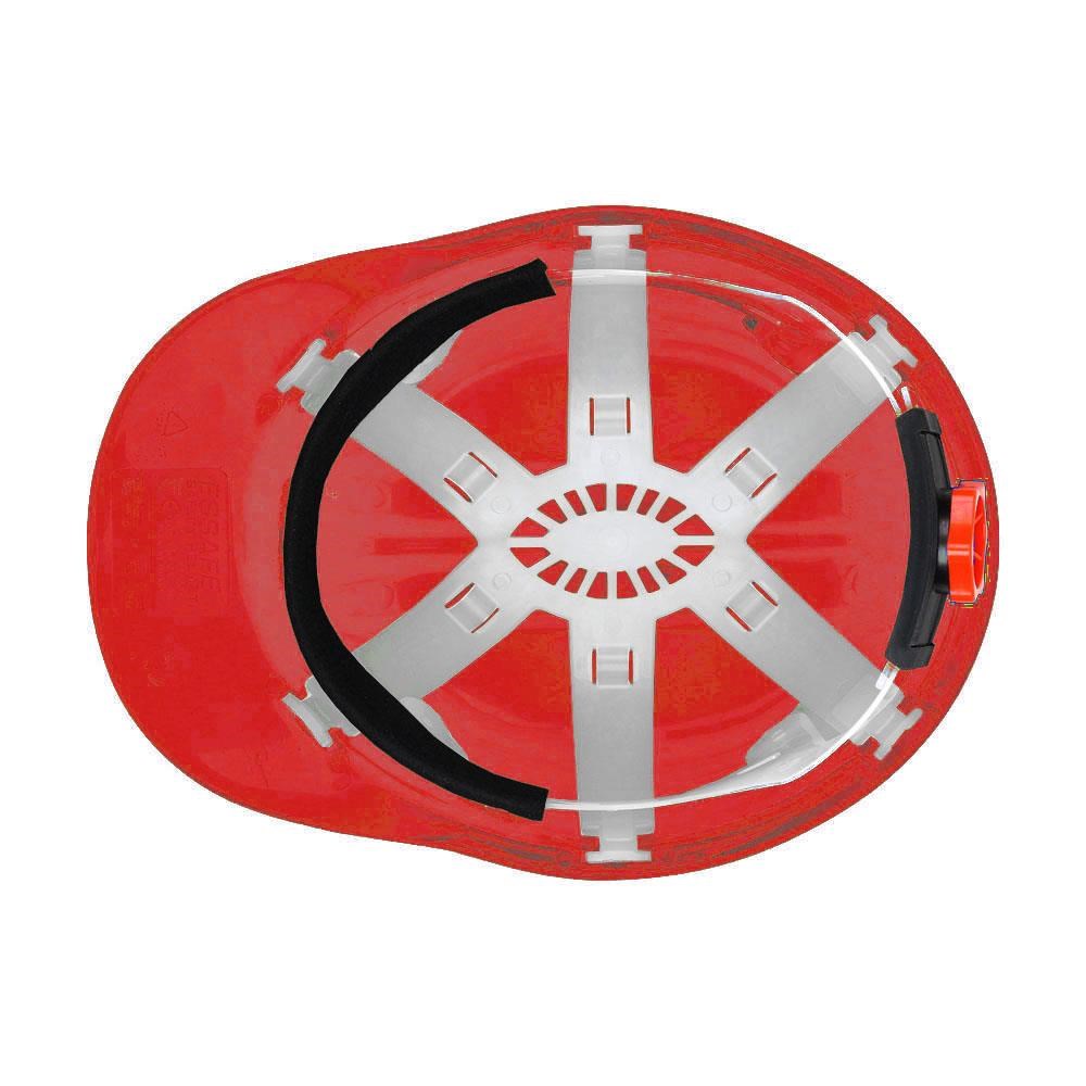 Essafe GE 1537 -Vidalı Eko.Baret, Kırmızı -9E2002- İş Güvenliği
