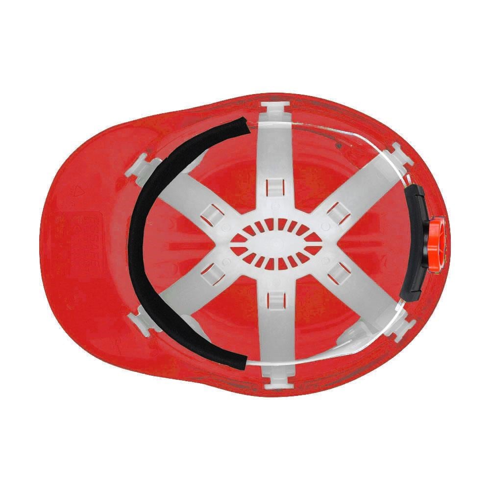Essafe GE 1537 -Vidalı Eko.Baret, Kırmızı -9E2002- İş Güvenliği