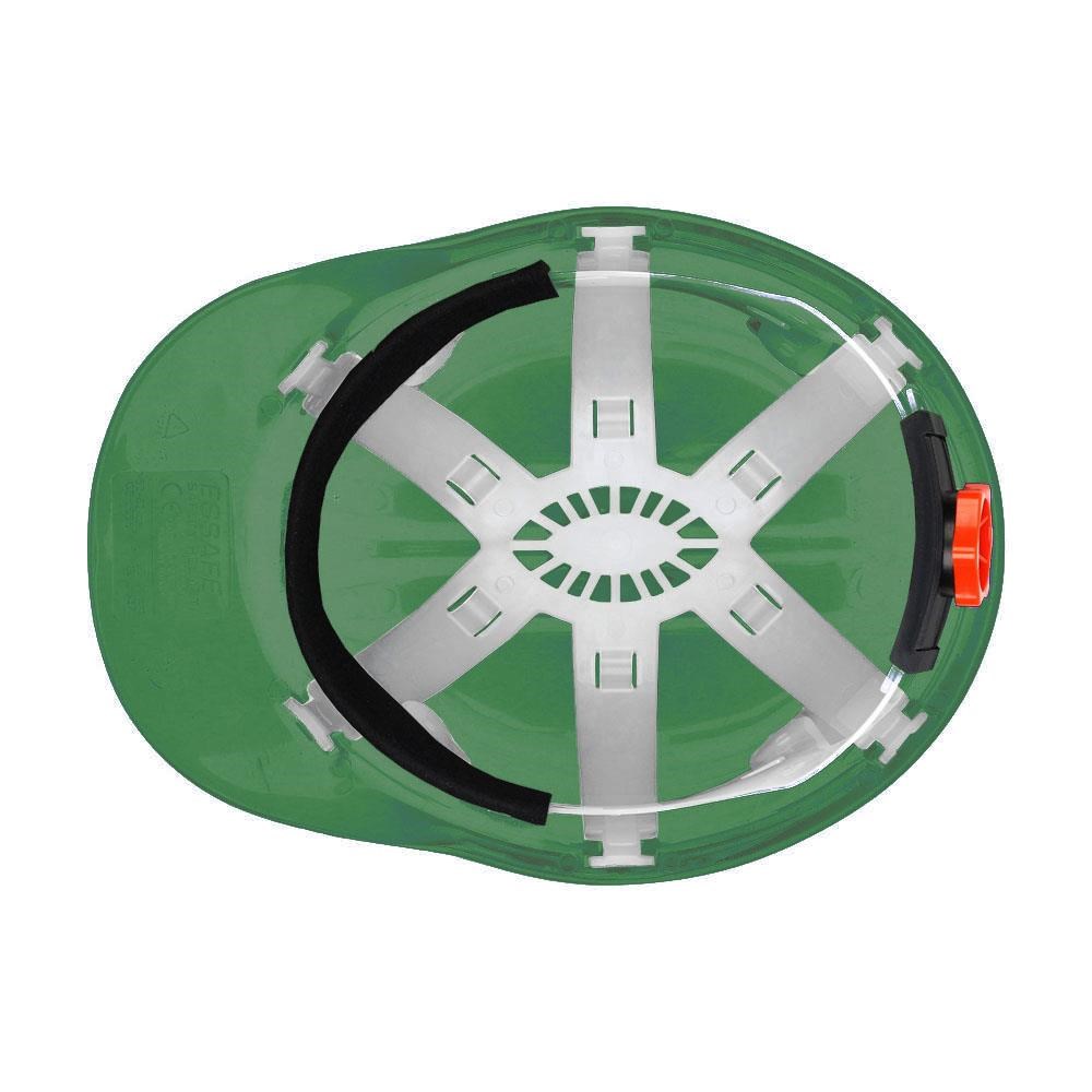 Essafe GE 1537 -Vidalı Eko.Baret, Yeşil -9E2022- İş Güvenliği