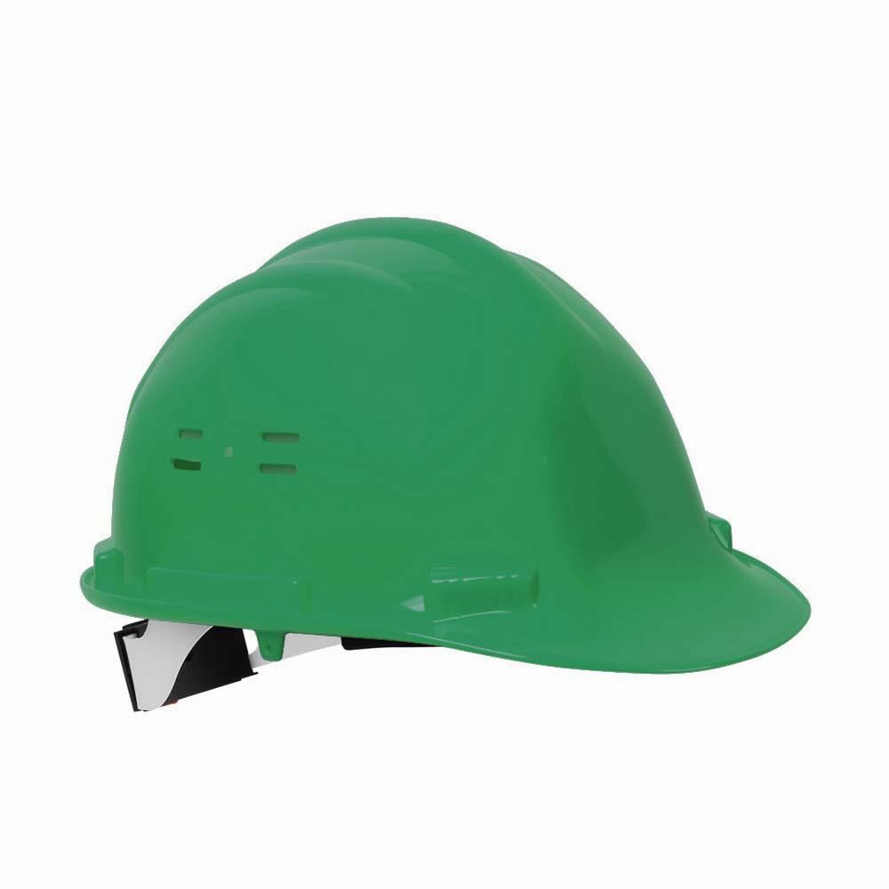 Essafe GE 1548 -Hava Delikli Vidalı Baret, Yeşil -9E1622-