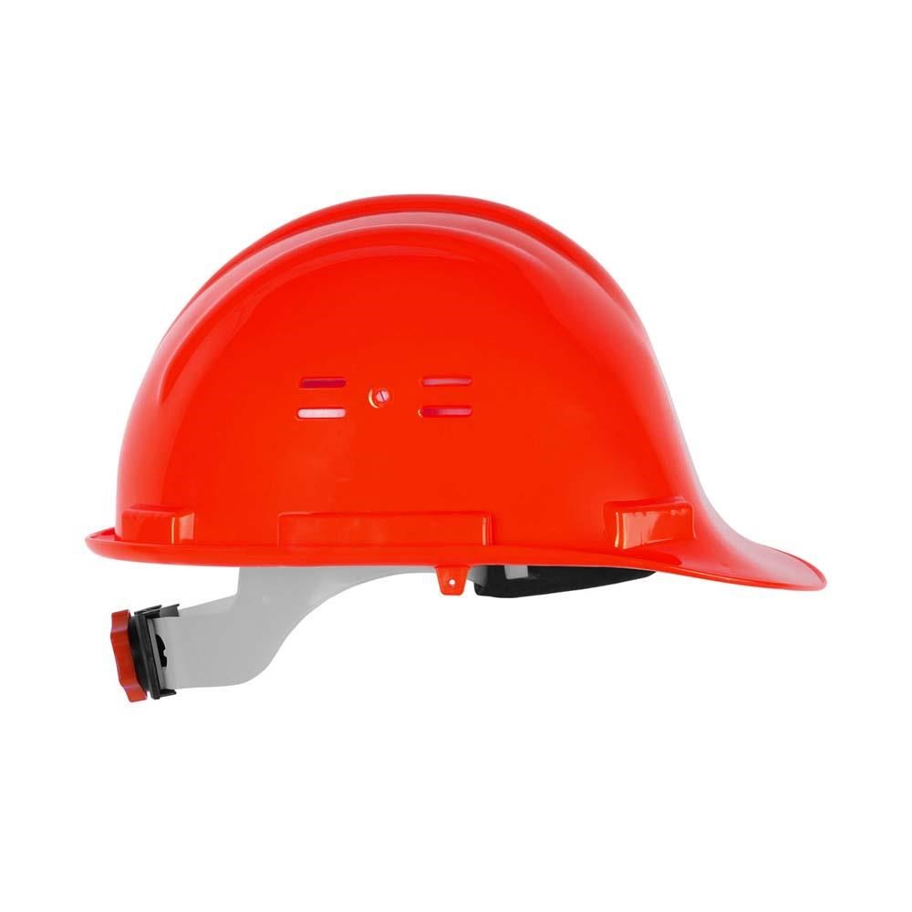 Essafe GE 1548 -Hava Delikli Vidalı Baret, Kırmızı -9E1602-