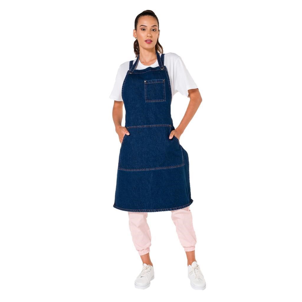 Şensel, Kot Ön Önlük, Lacivert, Boyundan Askılı -93E645-