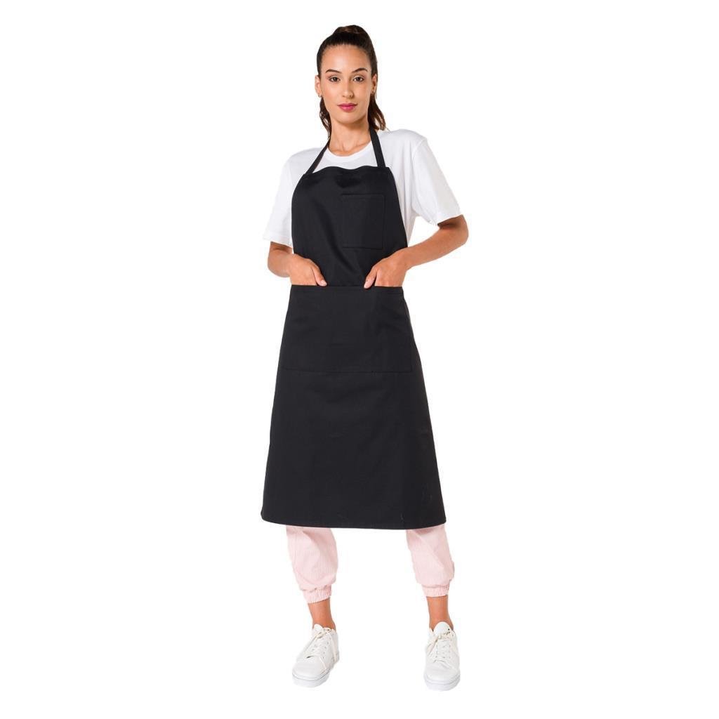 Şensel, Ön Önlük, Siyah, Boyundan Askılı -93E2550- Mutfak-Garson