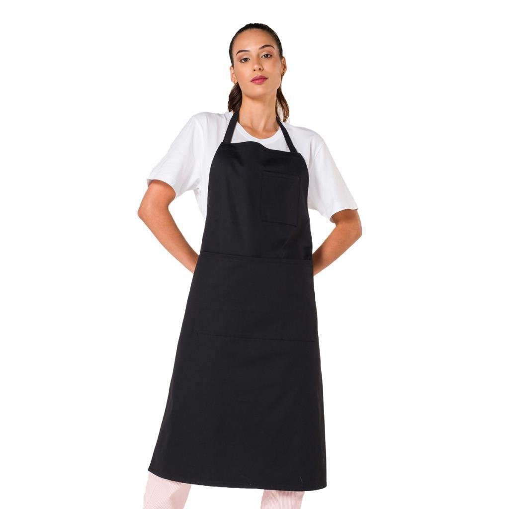Şensel, Ön Önlük, Siyah, Boyundan Askılı -93E2550- Mutfak-Garson
