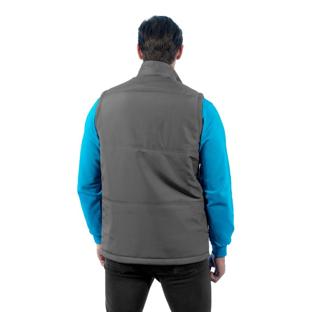 Şensel, Polarlı Yelek, Gri -118E1431- Kışlık Yelek-Vest