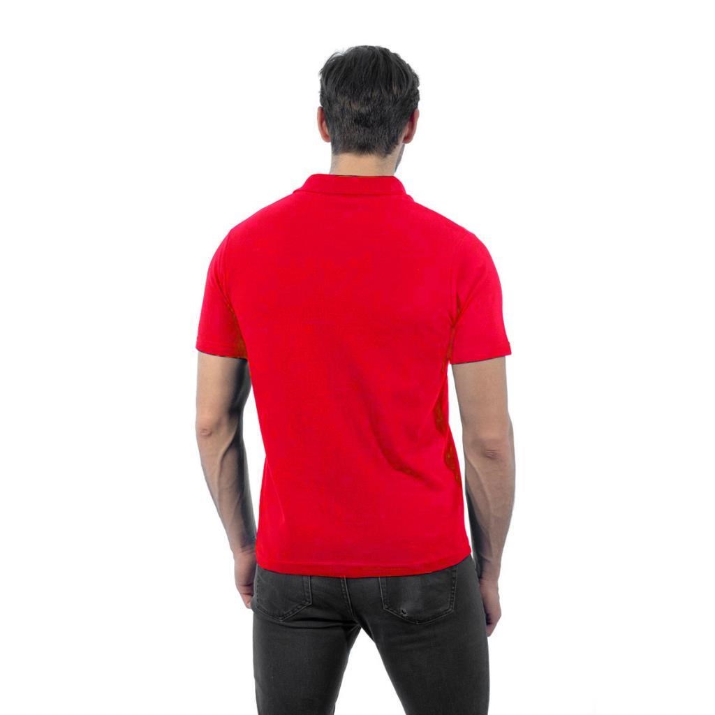 Şensel, Polo Yaka Tişört, Kırmızı -136E302- T-shirt, Tshirt, Kısa Kollu