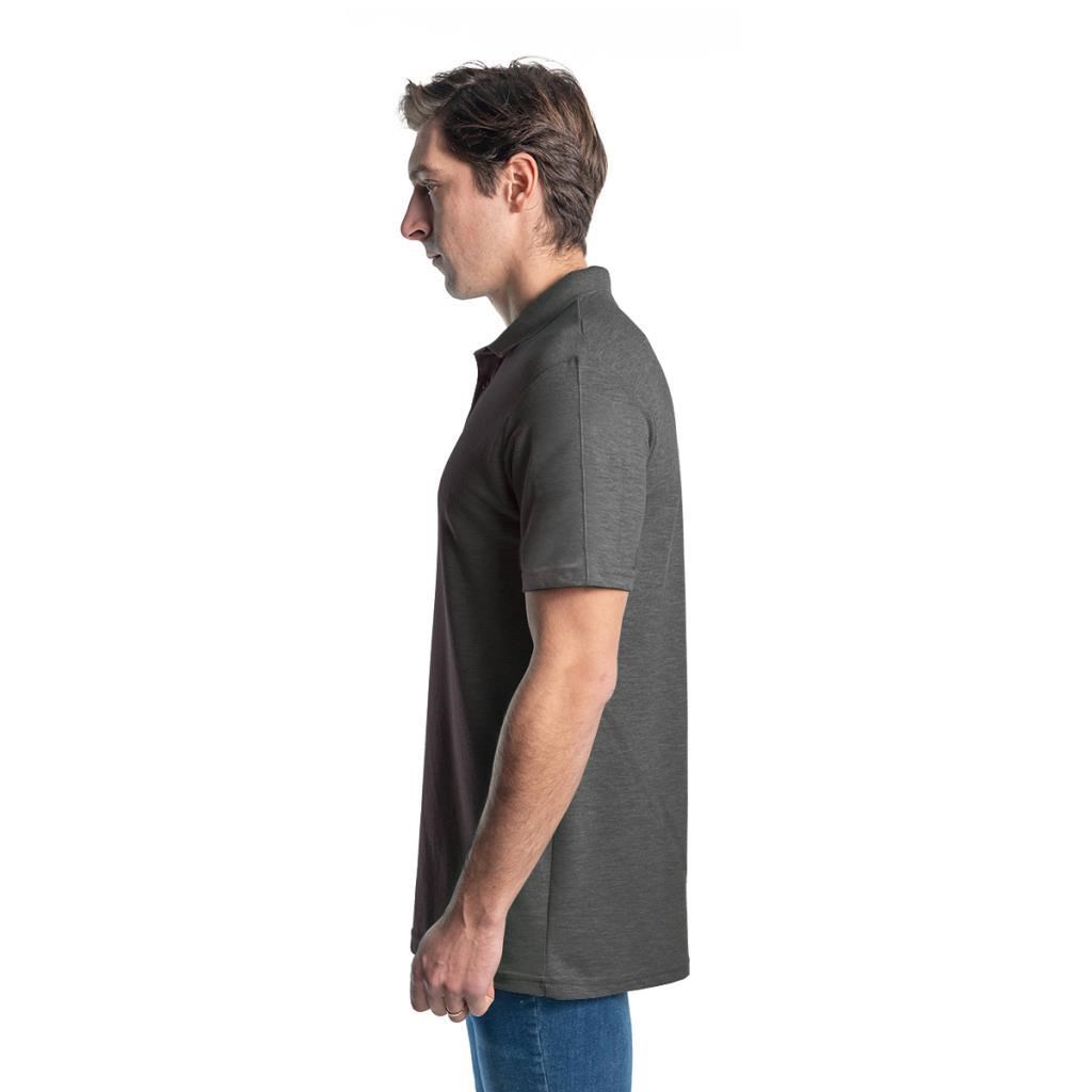 Şensel, Polo Yaka Tişört, Koyu Gri -136E282- T-shirt, Tshirt