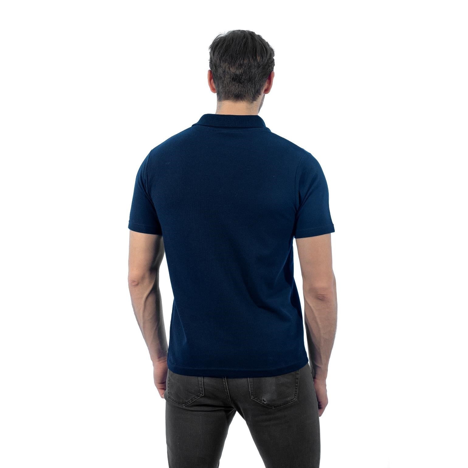 Şensel, Polo Yaka Tişört, Lacivert -136E745- T-shirt, Tshirt, Kısa Kollu