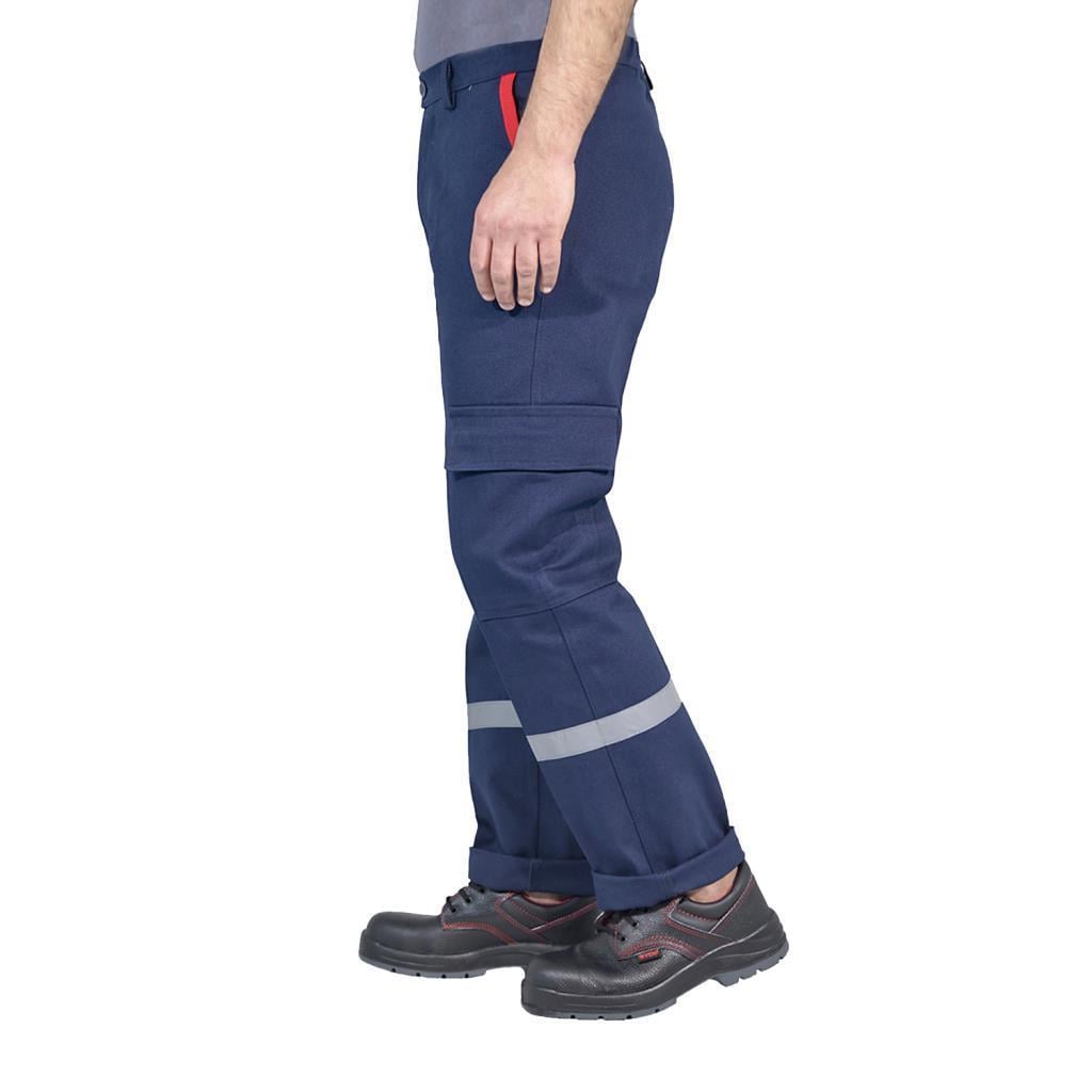 Şensel, Reflektörlü Kışlık İş Pantolonu, Lacivert, Komando Cepli -73E645-