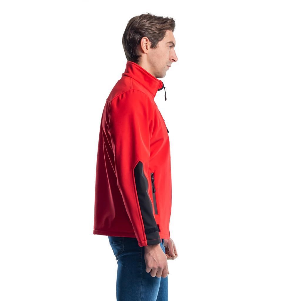 Şensel, Softshell Mont, Kırmızı -91E679- Su İtici