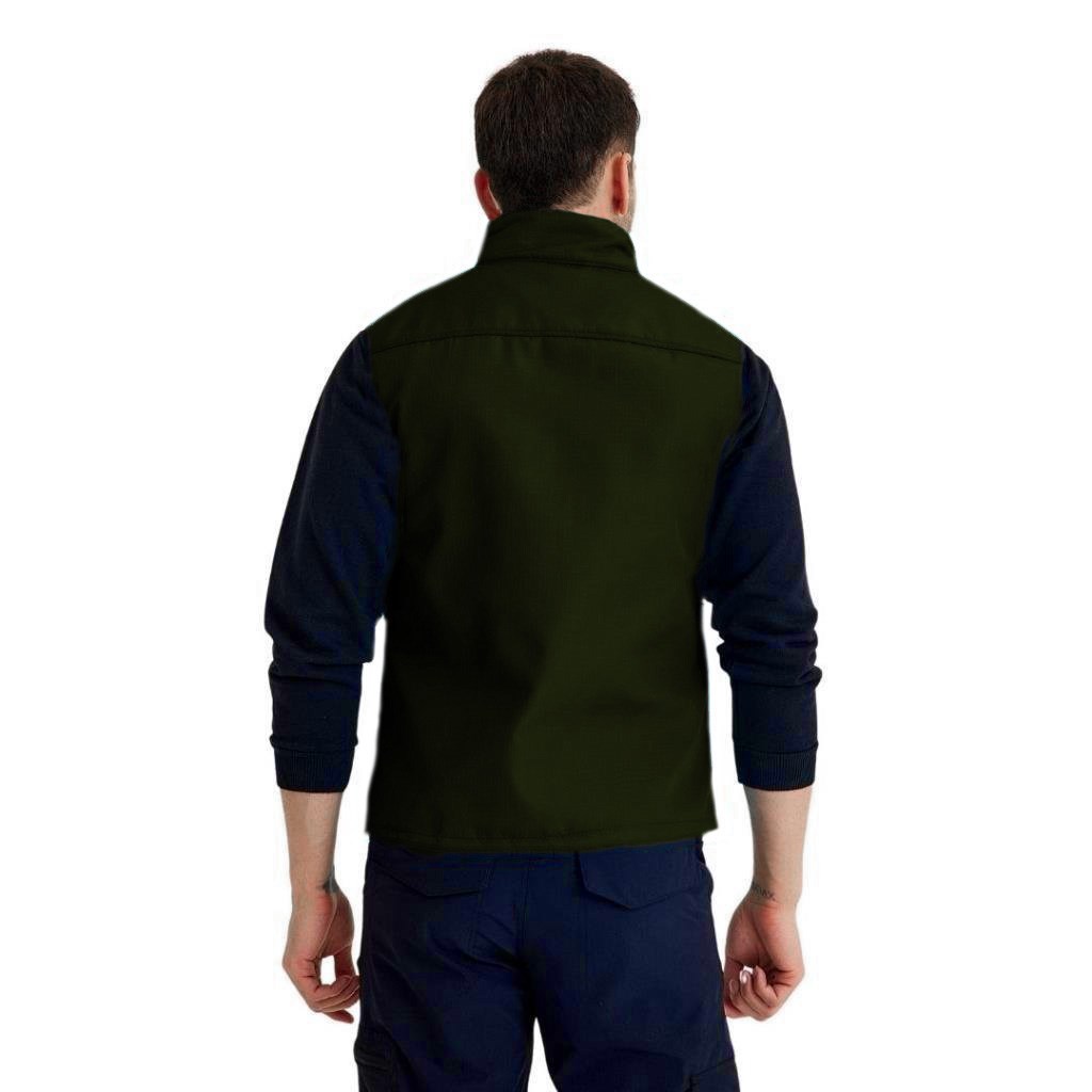 Şensel, Softshell Yelek, Haki 118E2225 Rüzgar Geçirmez