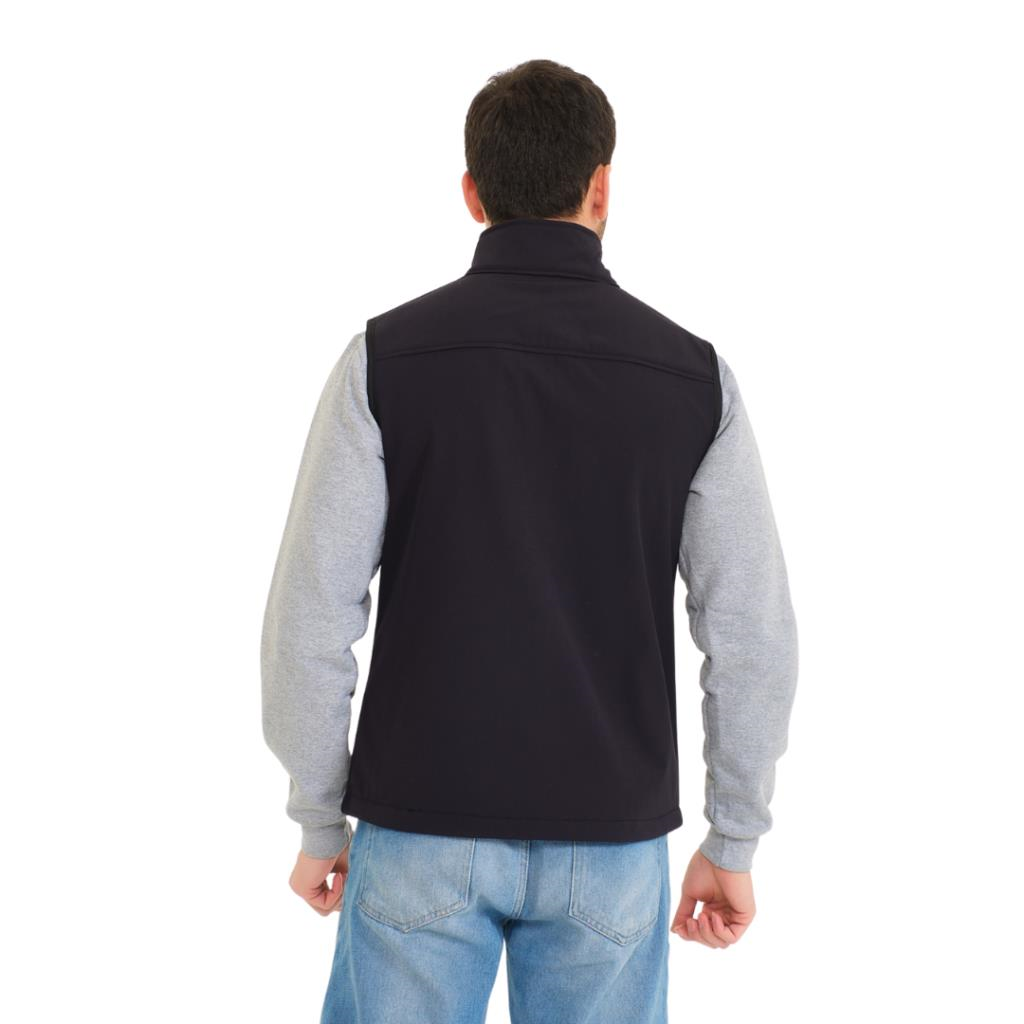 Şensel, Softshell Yelek, Lacivert 118E2245 Rüzgar Geçirmez