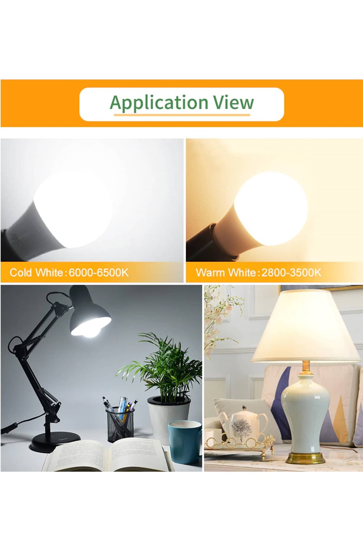 12W BEYAZ SENSÖRLÜ LED AMPUL E27 6400K CT 4259