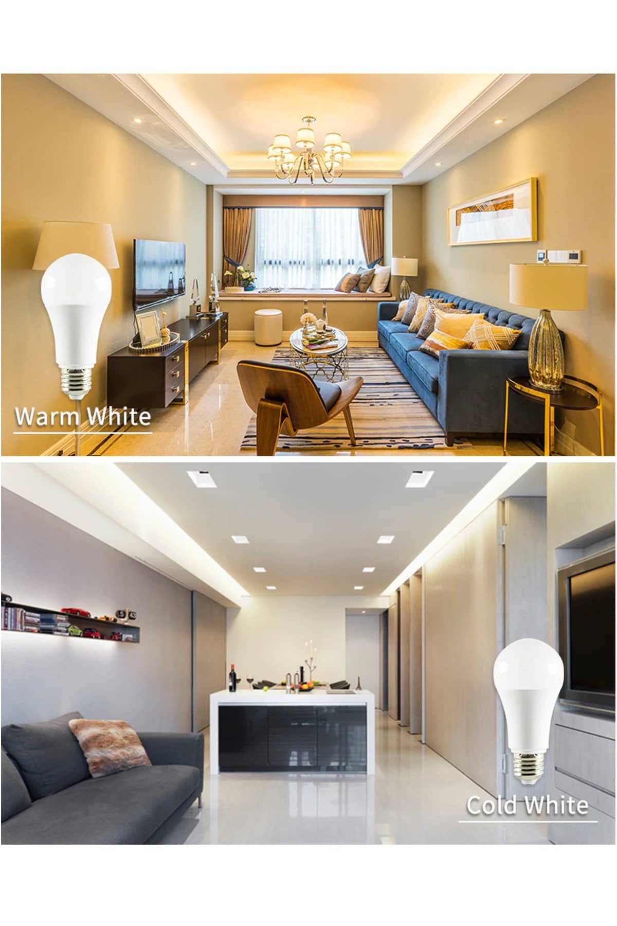 12W GÜNIIŞIĞI LED AMPUL E27 3200K CT 4266