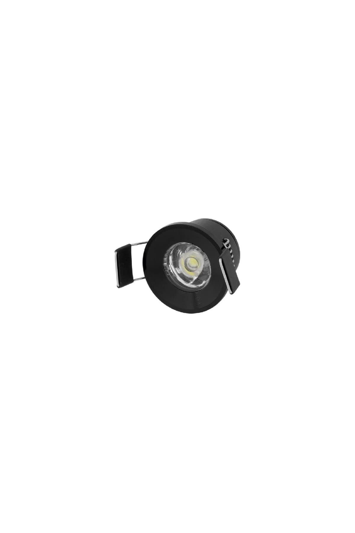 1,5 W BEYAZ IŞIK SİYAH KASA POWER LED YILDIZ SPOT CT 5270