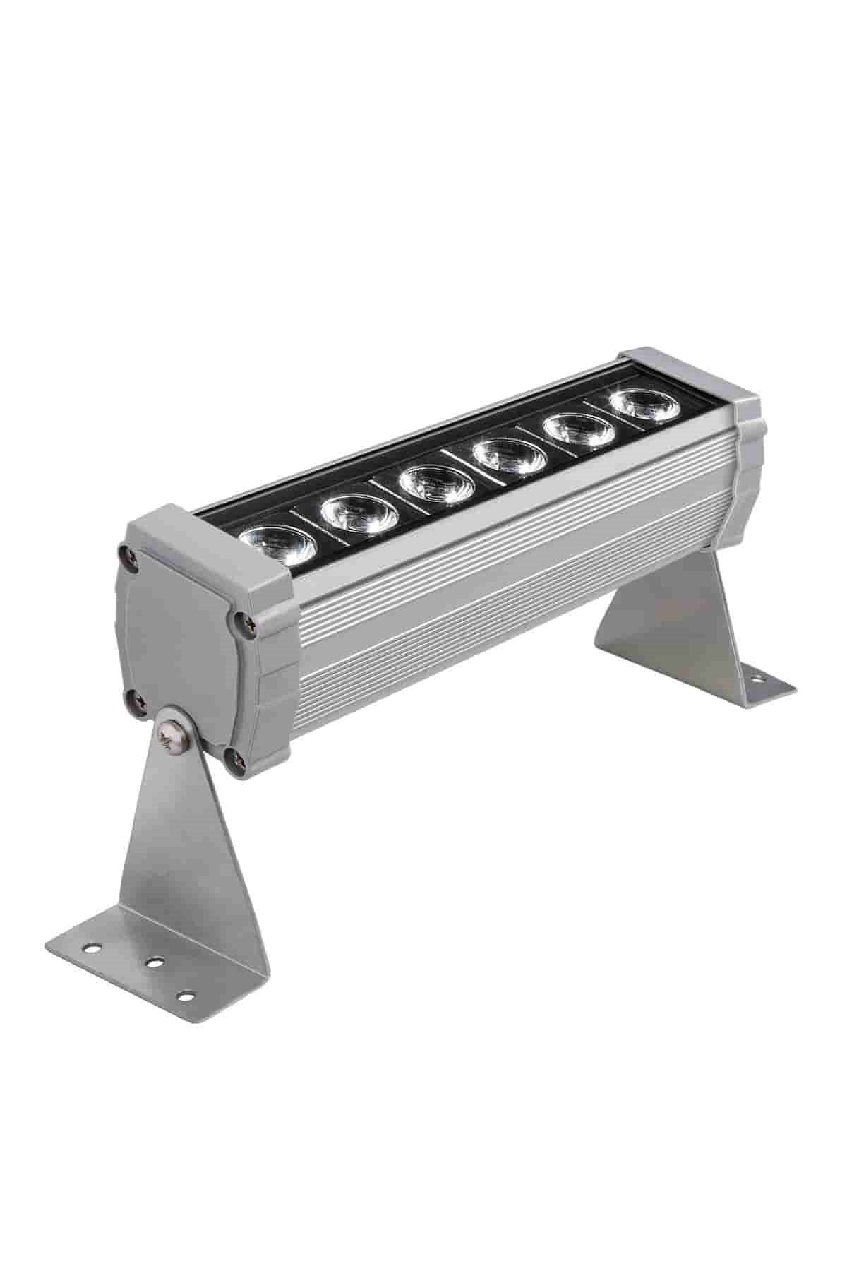 20 CM YEŞİL 6 LED WALLWASHER BAHÇE AYDINLATMA ARMATÜRÜ