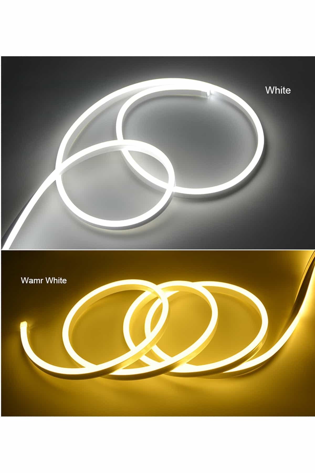 25 METRE 220 V DIŞ MEKAN BEYAZ NEON HORTUM LED CT 4554