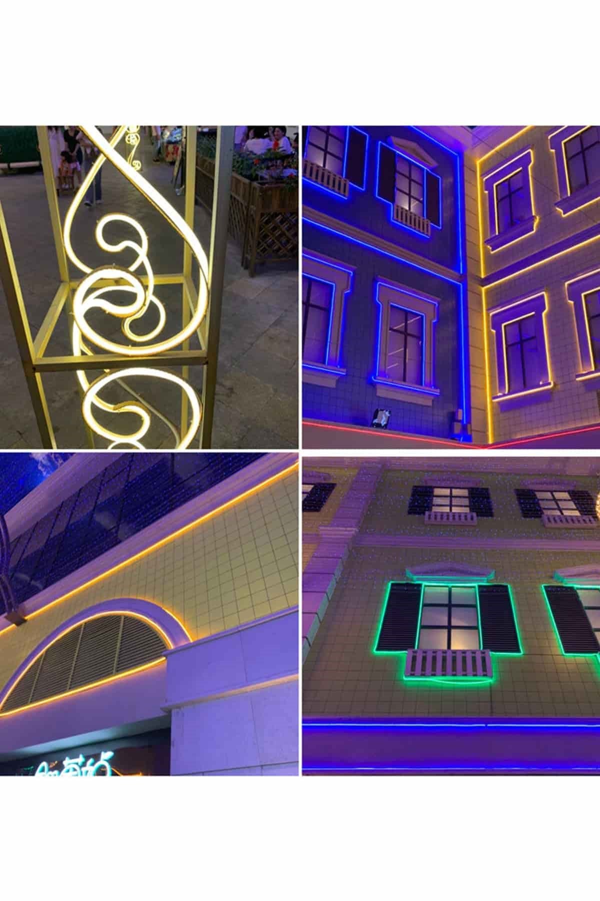 25 METRE 220 V DIŞ MEKAN MAVİ NEON HORTUM LED CT 4554