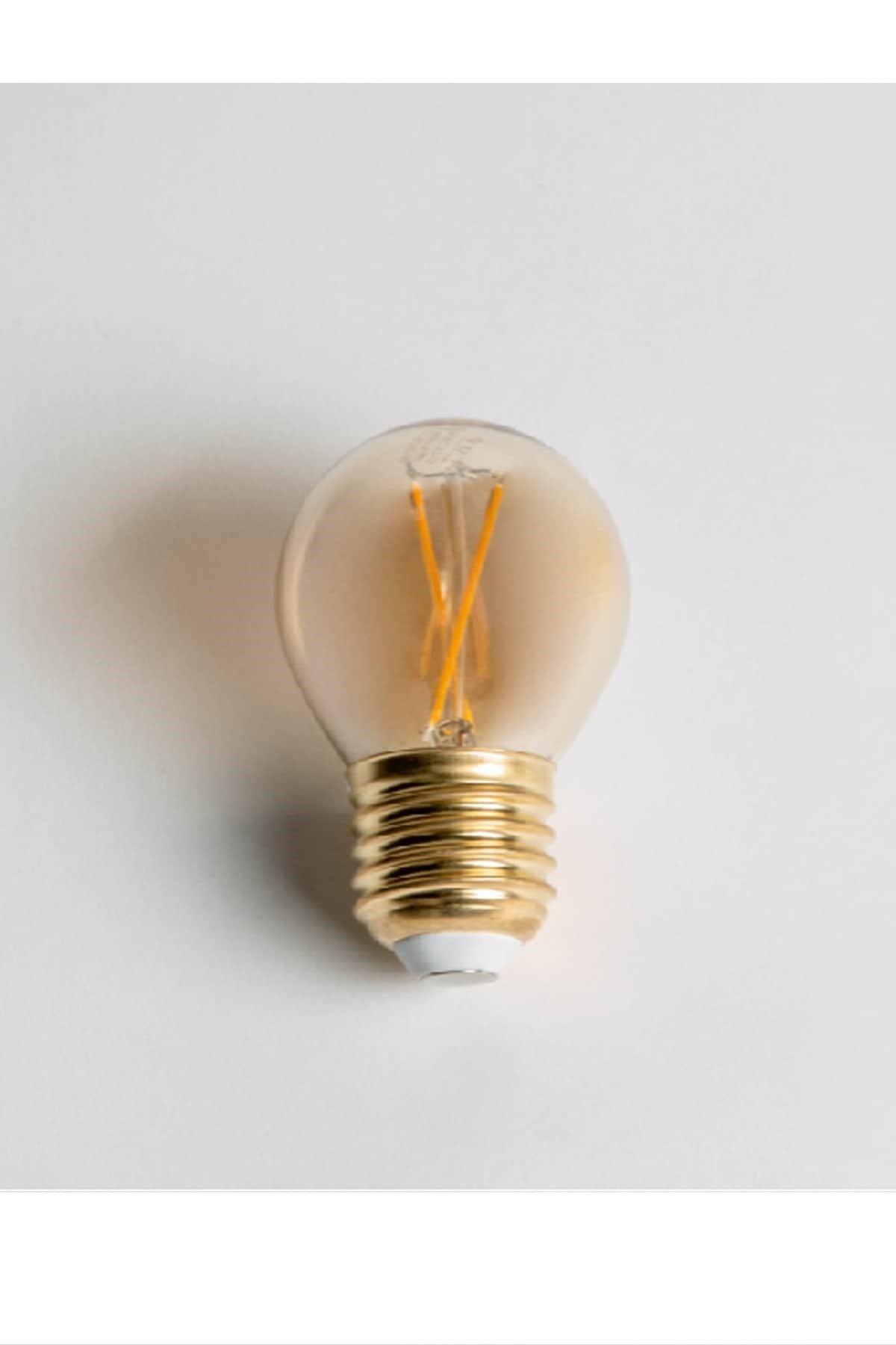 4W RUSTİK LED AMPUL (E27)(AMBER)