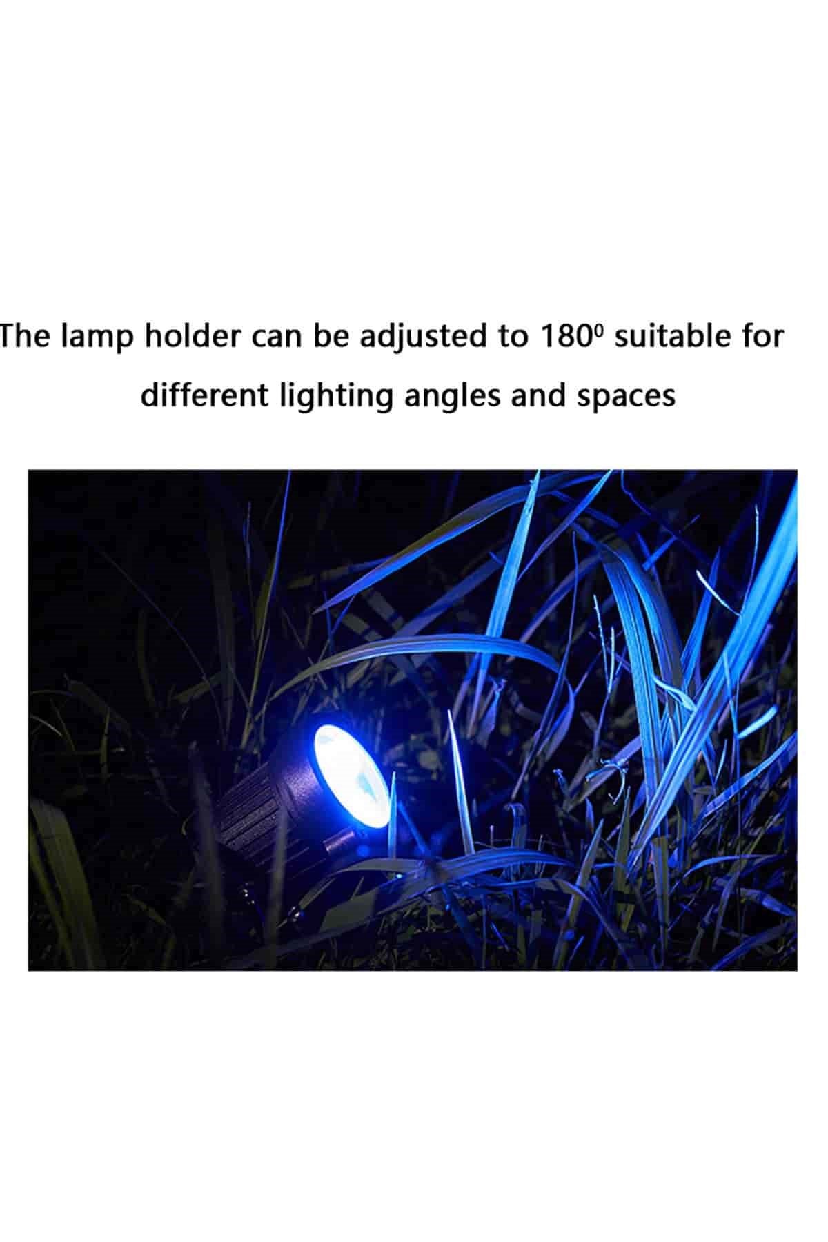 7W COB LED KAZIKLI BAHÇE ARMATÜRÜ IP 64 (MAVİ) CT 7300
