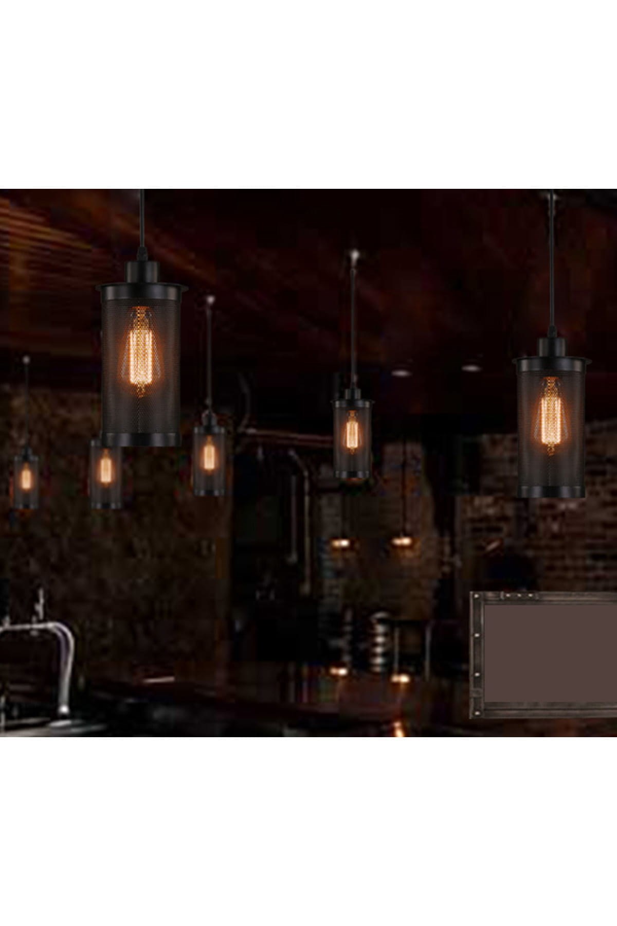 8W AMBER RUSTİK LED AMPUL E27 2700K CT 4290