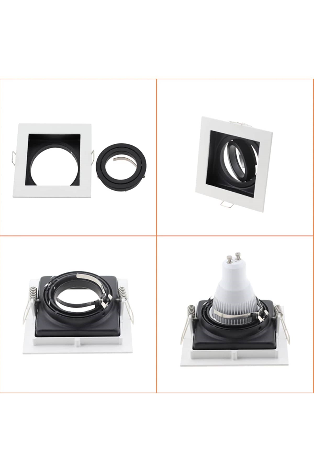 9 W DİMMERLENEBİLİR BEYAZ IŞIK GU 10 DUY LED AMPUL CT 4210