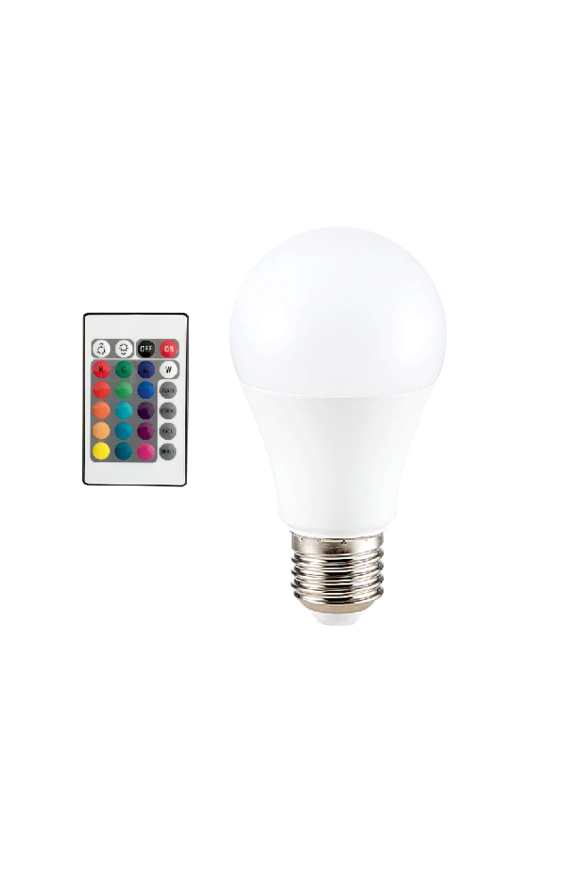 9W RGB AMPUL (UZAKTAN KUMANDALI)(GÜNIŞIĞI) CT 4058