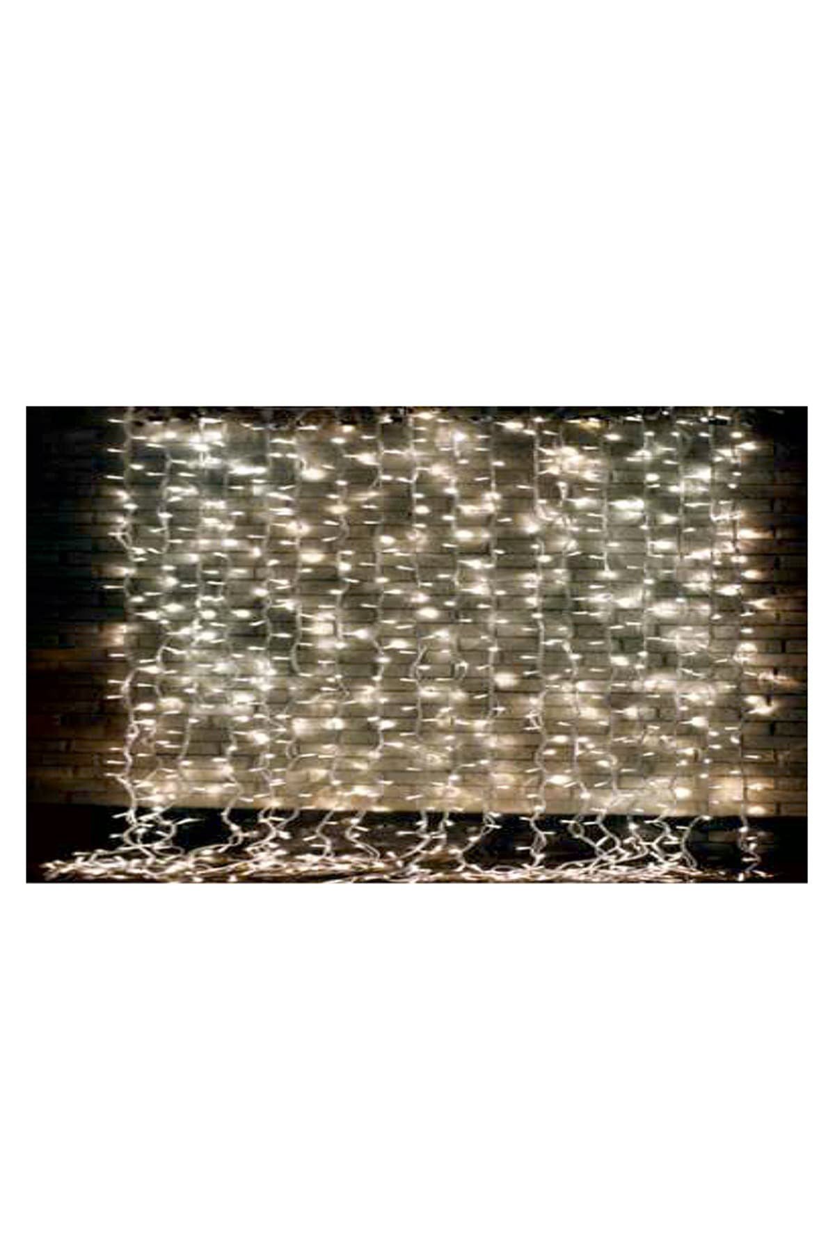 CT 8502 2X2 EKLENEBİLİR SAÇAK LED PERDE (600 LEDLİ) DIŞ MEKAN BEYAZ